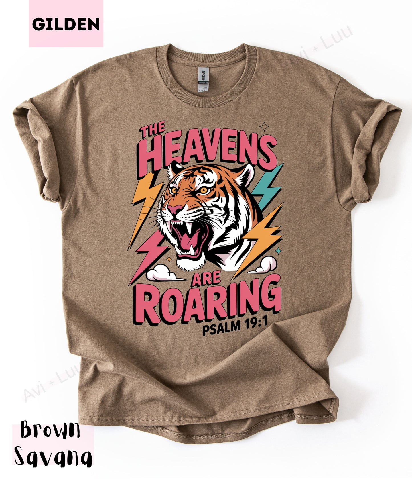 The Heavens Are Roaring | Gilden Unisex T-Shirt