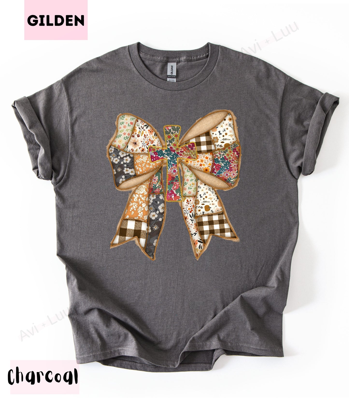Fabric Bow | Gilden Unisex T-Shirt
