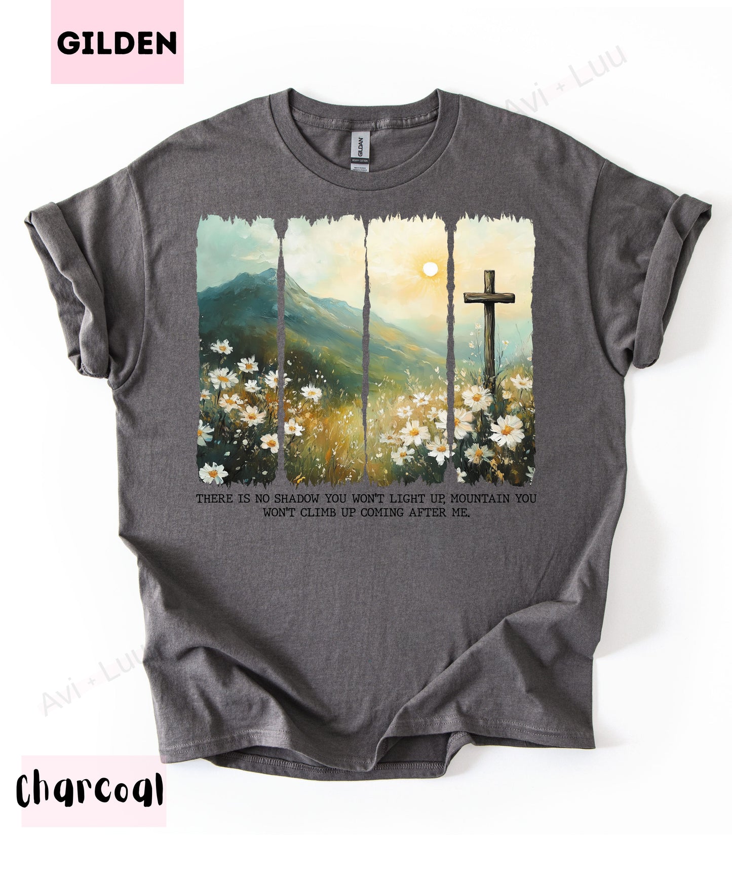There Is No Shadow | Gilden Unisex T-Shirt