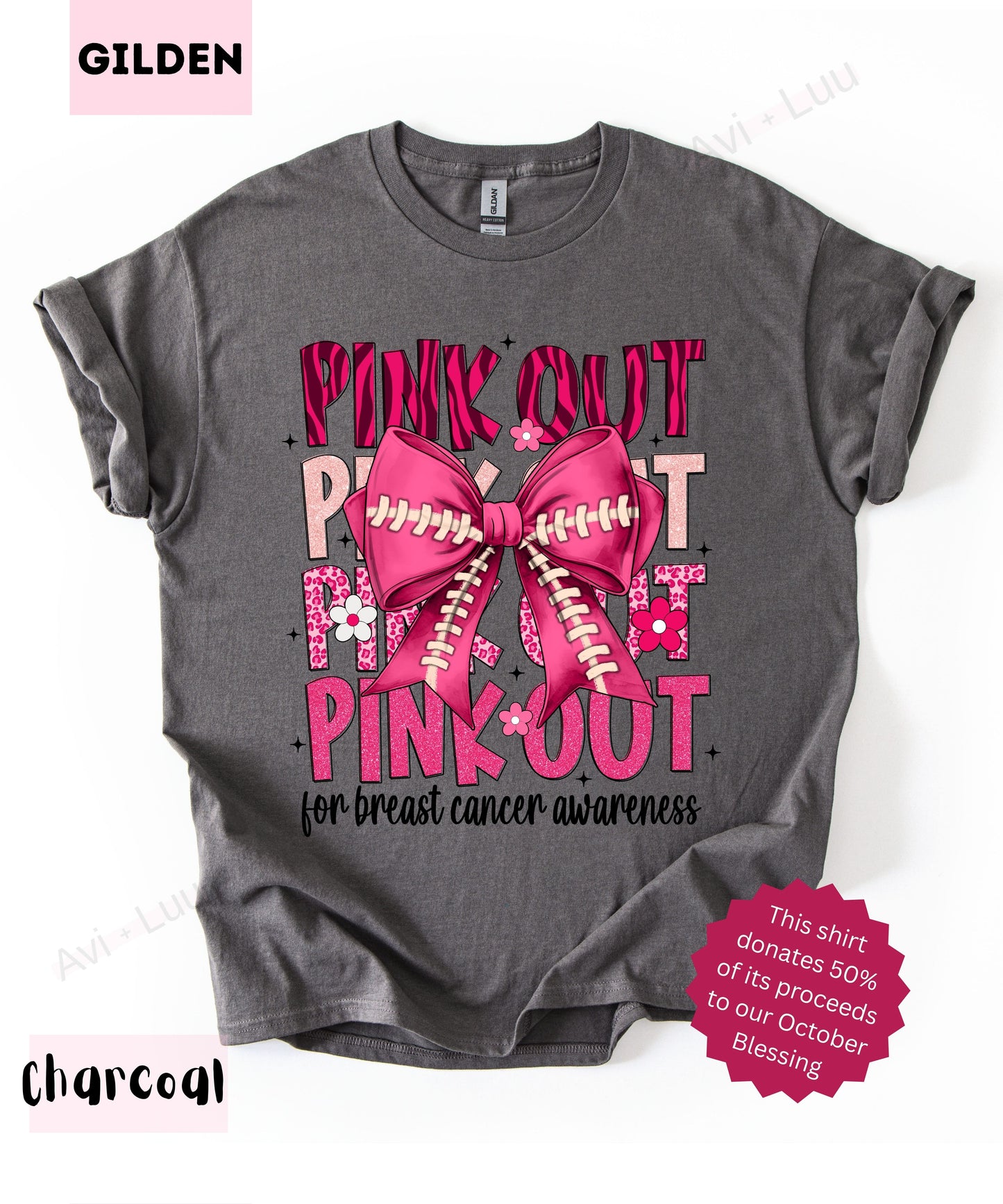 Pink Out | Gilden Unisex T-Shirt
