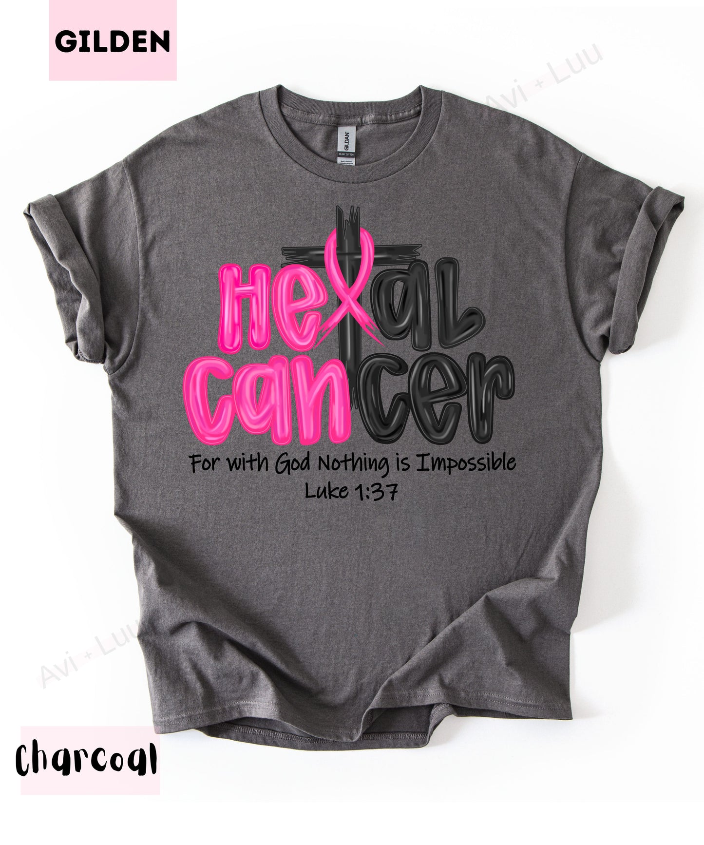 Heal Cancer | Gilden Unisex T-Shirt