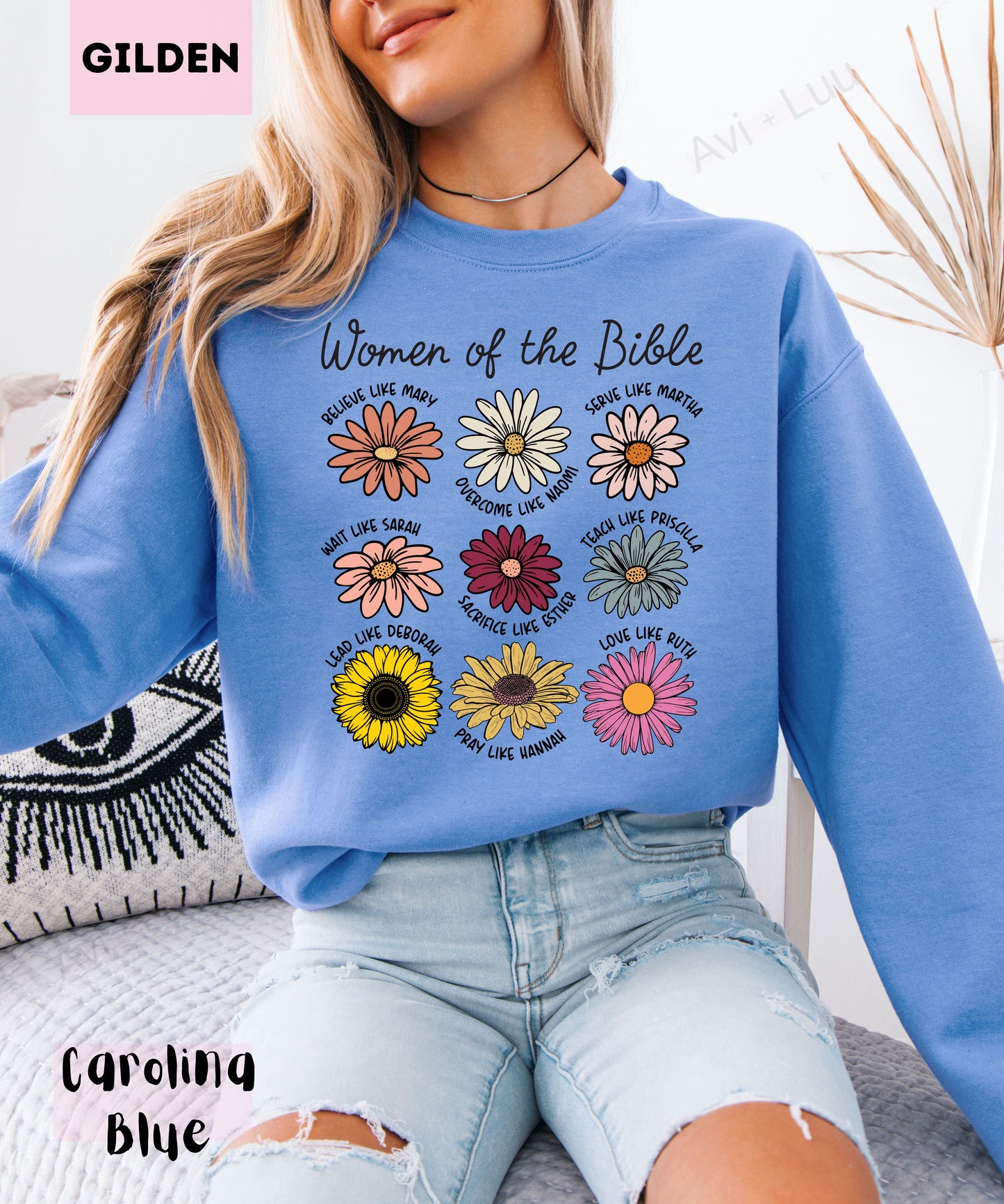 Women Of the Bible | Gilden Unisex Sweatshirt