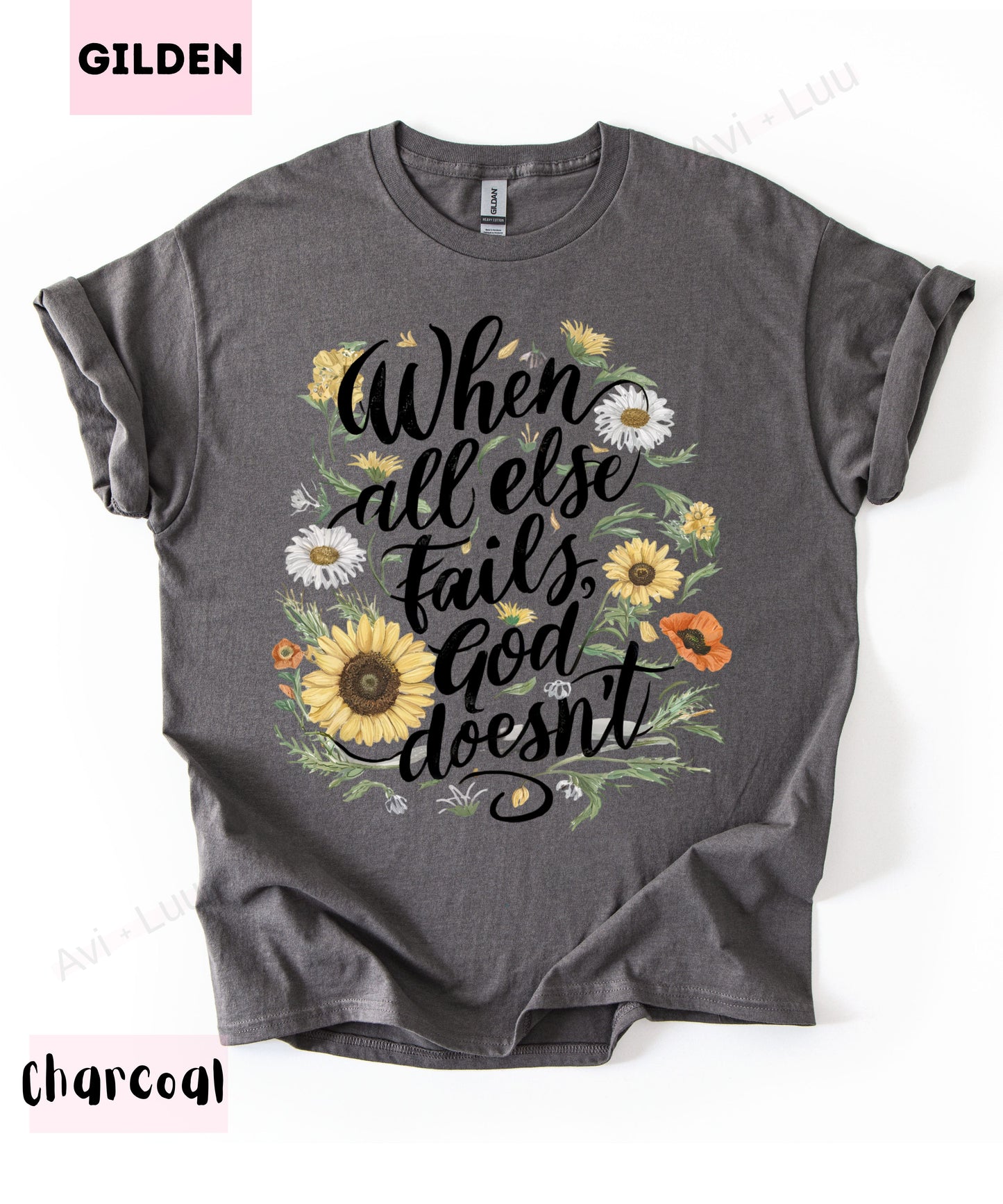 When All Else Fails | Gilden Unisex T-Shirt