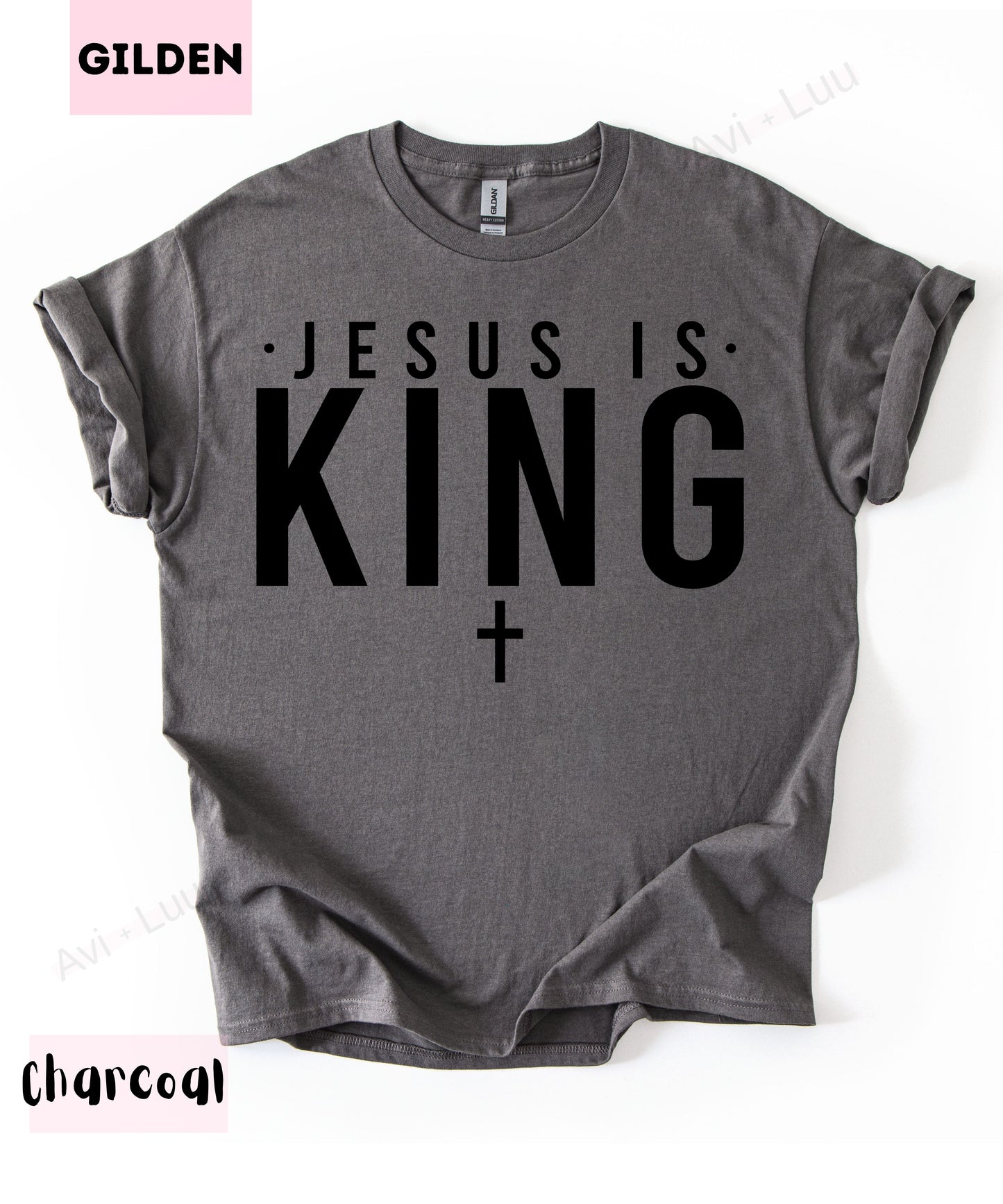 Jesus Is King | Gilden Unisex T-Shirt
