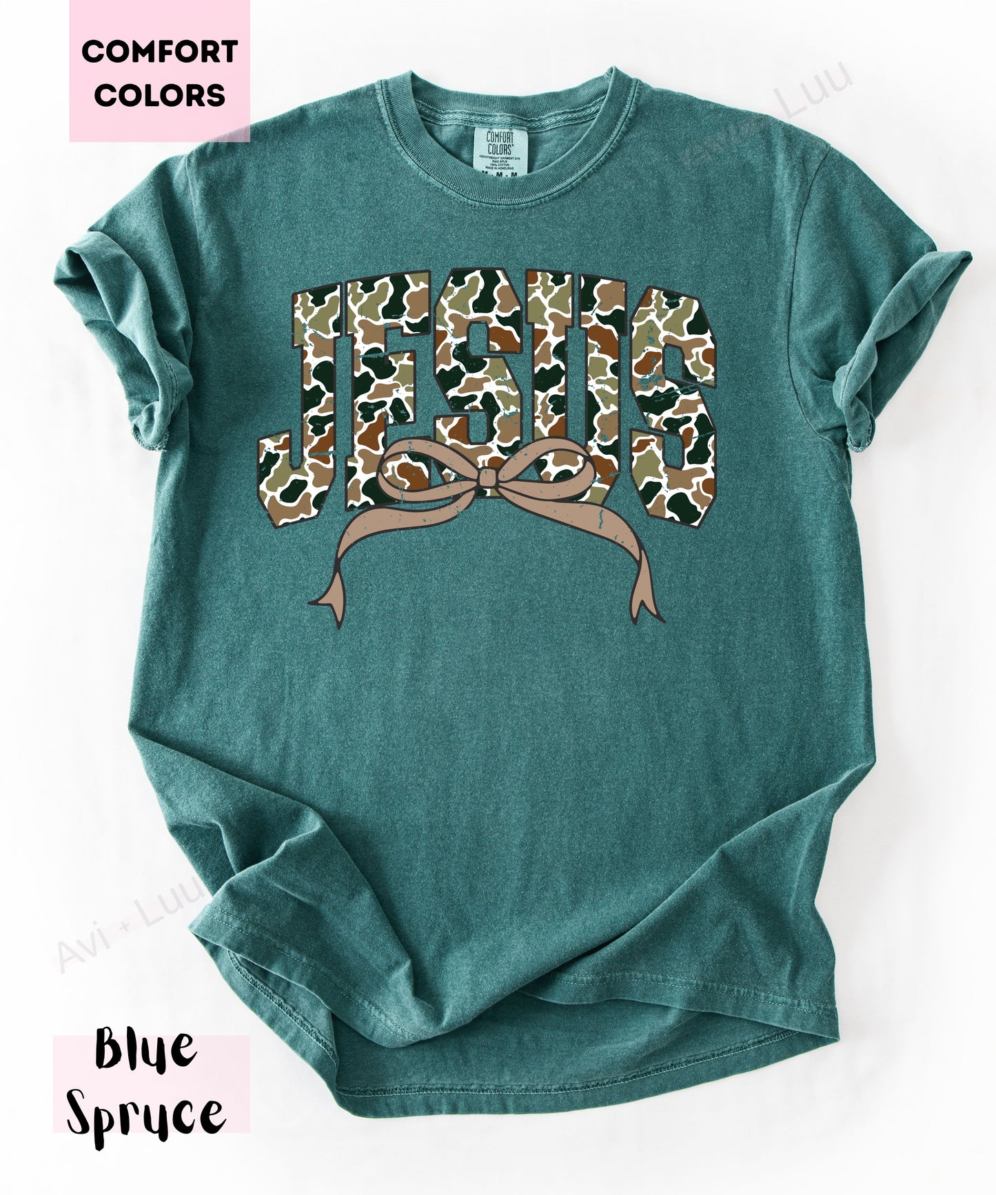 Camo Jesus | Comfort Colors Unisex T-Shirt
