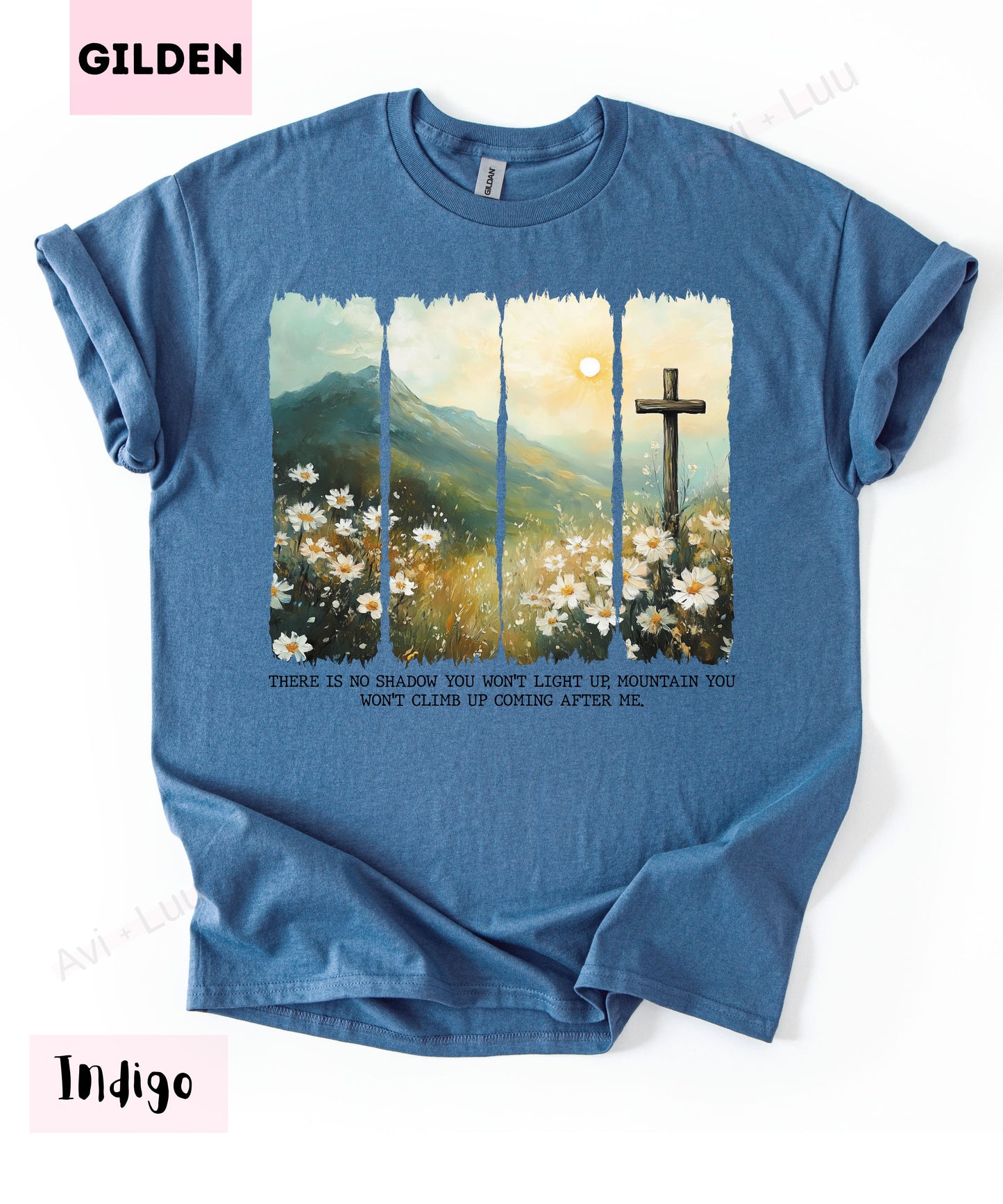 There Is No Shadow | Gilden Unisex T-Shirt