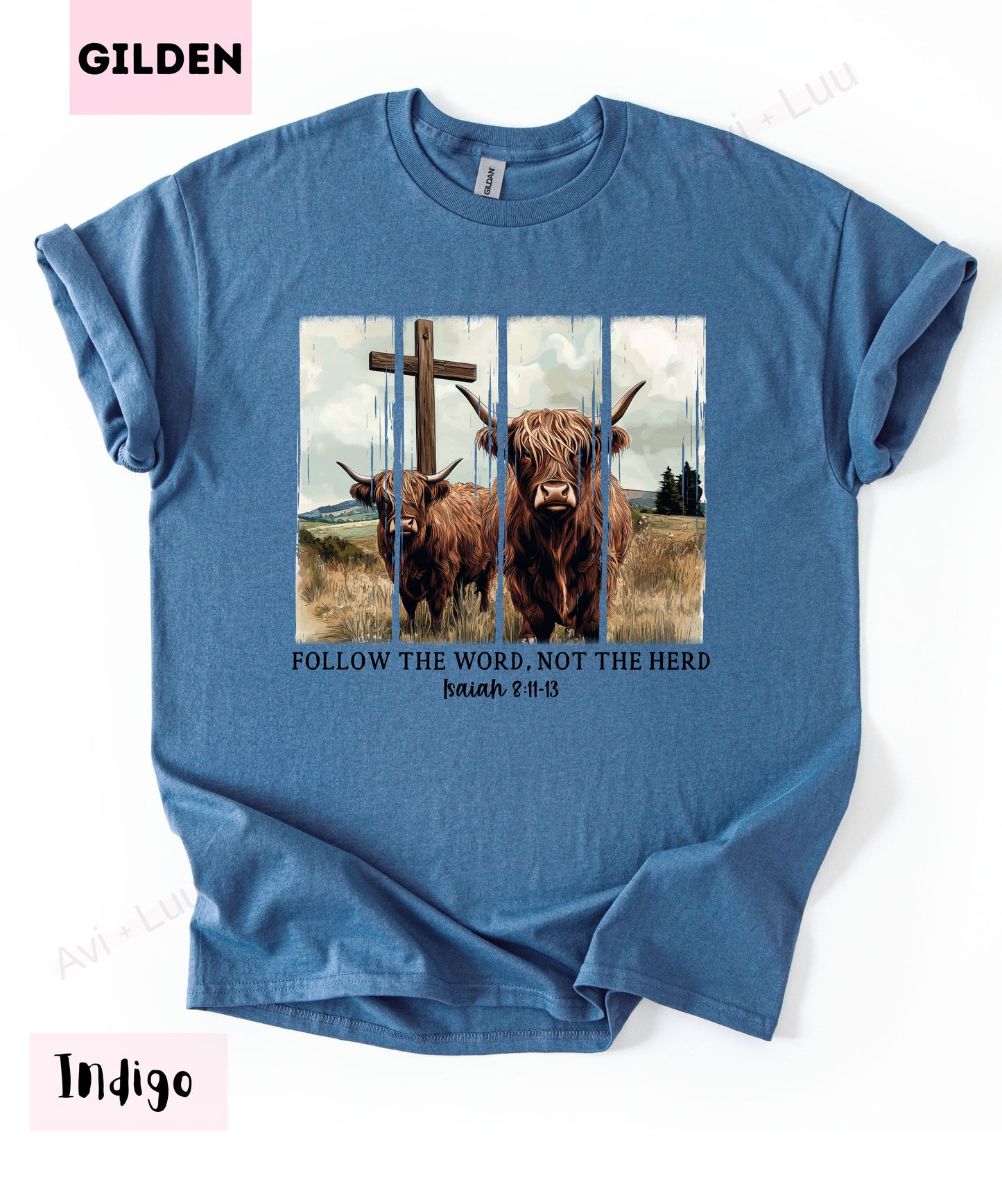 Follow The Word | Gilden Unisex T-Shirt
