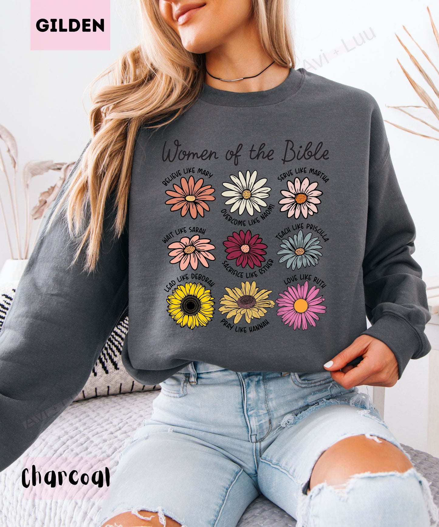 Women Of the Bible | Gilden Unisex Sweatshirt