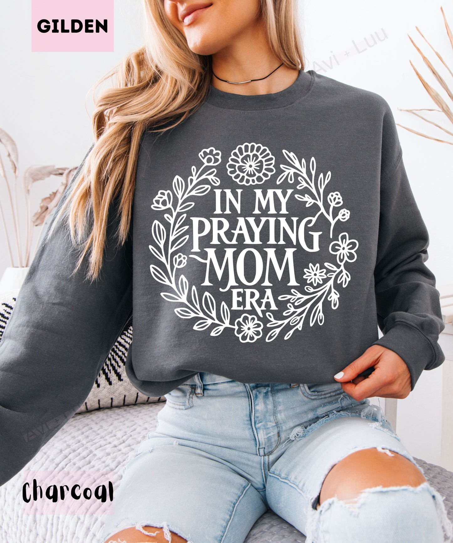 In My Praying Mom Era | Gilden Unisex Sweatshirt