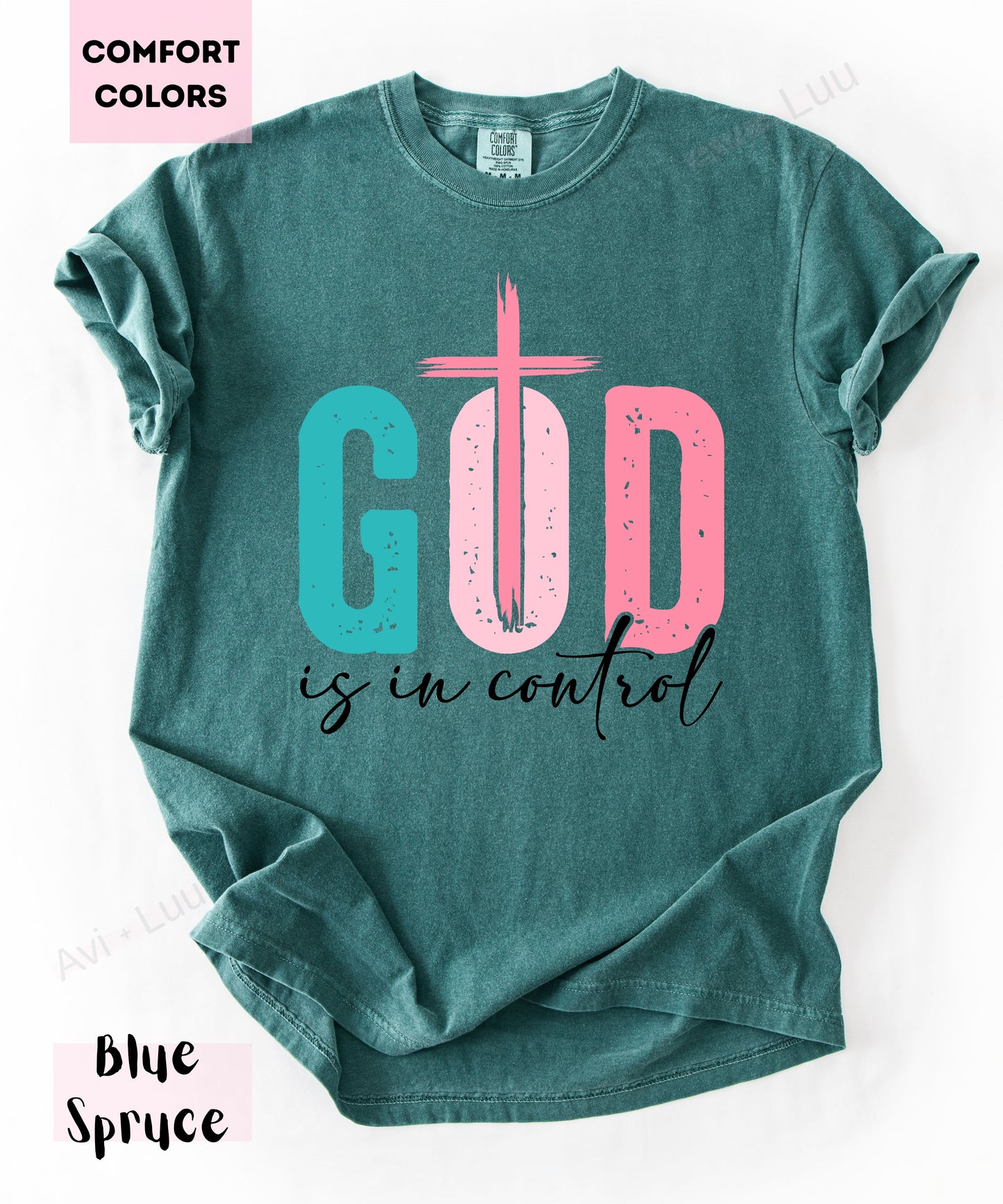 God Is In Control | Comfort Colors Unisex T-Shirt