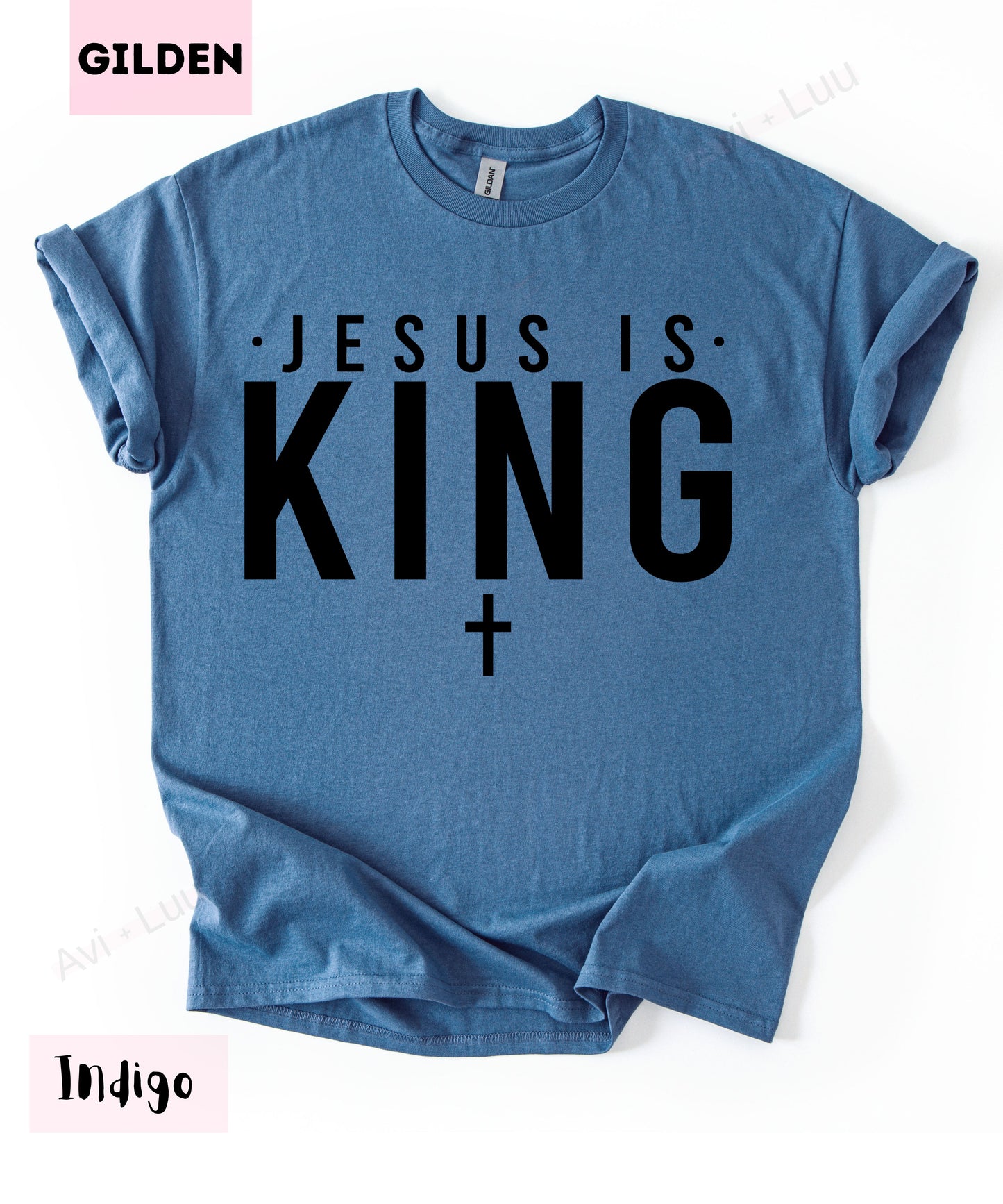Jesus Is King | Gilden Unisex T-Shirt