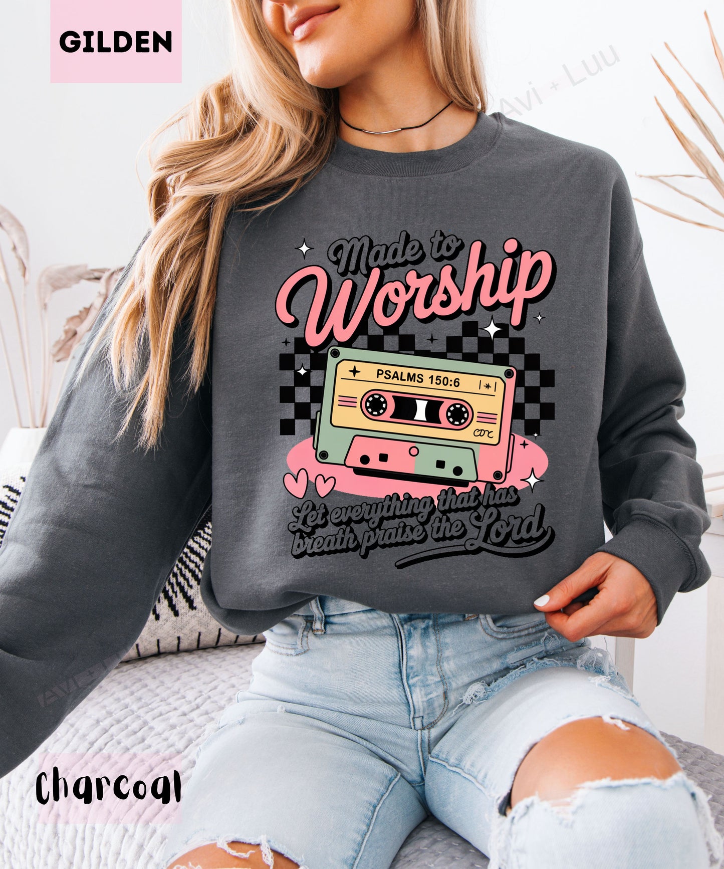 Made To Worship | Gilden Unisex Sweatshirt