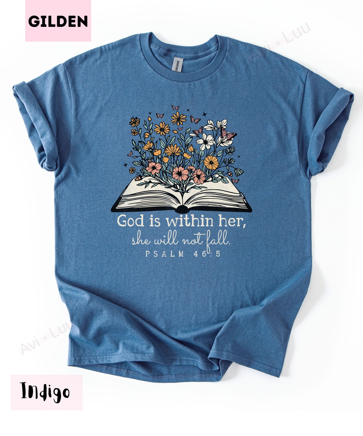 God Is Within Her | Gilden Unisex T-Shirt