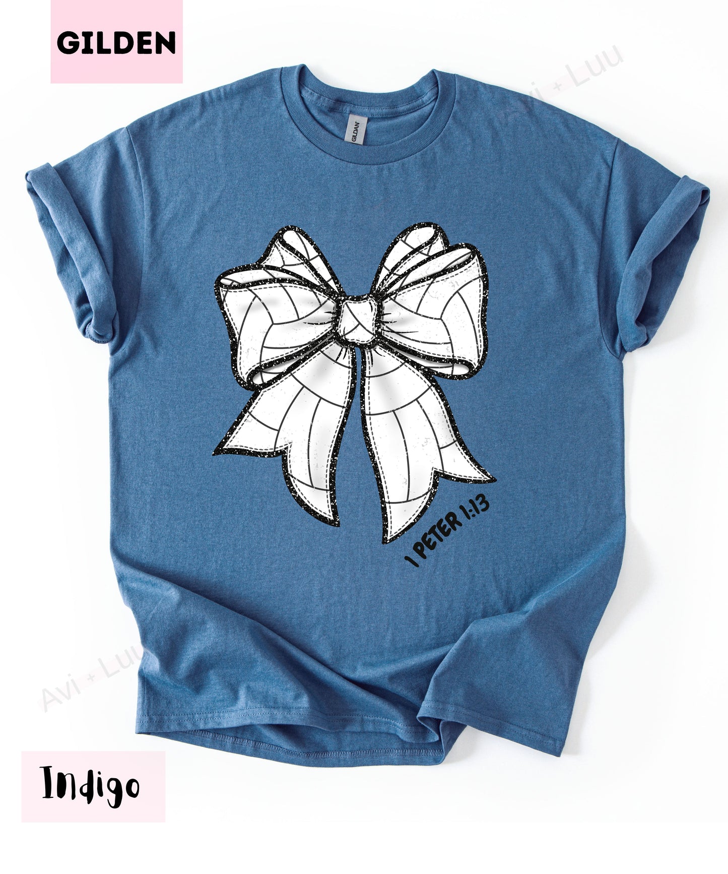 Volleyball Bow | Gilden Unisex T-Shirt