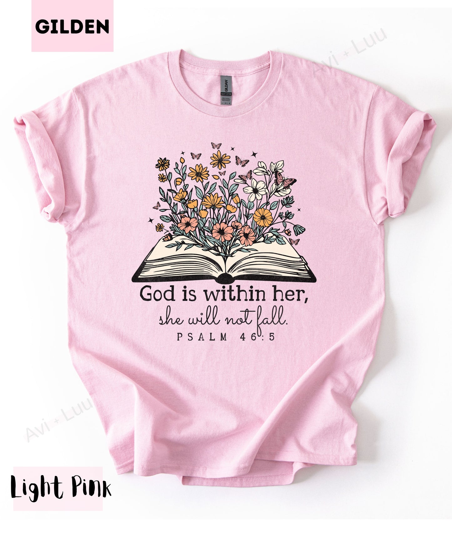 God Is Within Her | Gilden Unisex T-Shirt