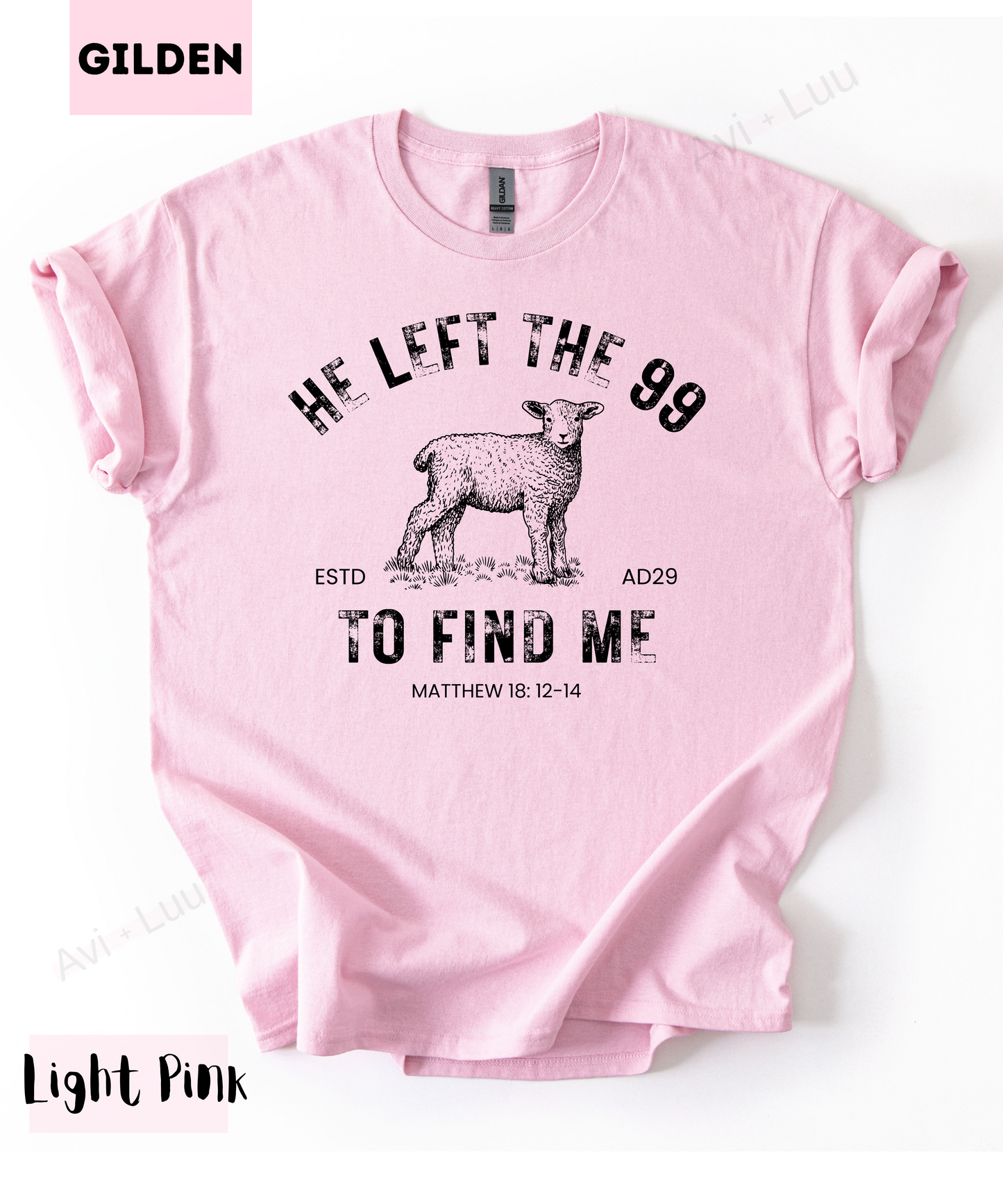 He Left The 99 | Gilden Unisex T-Shirt