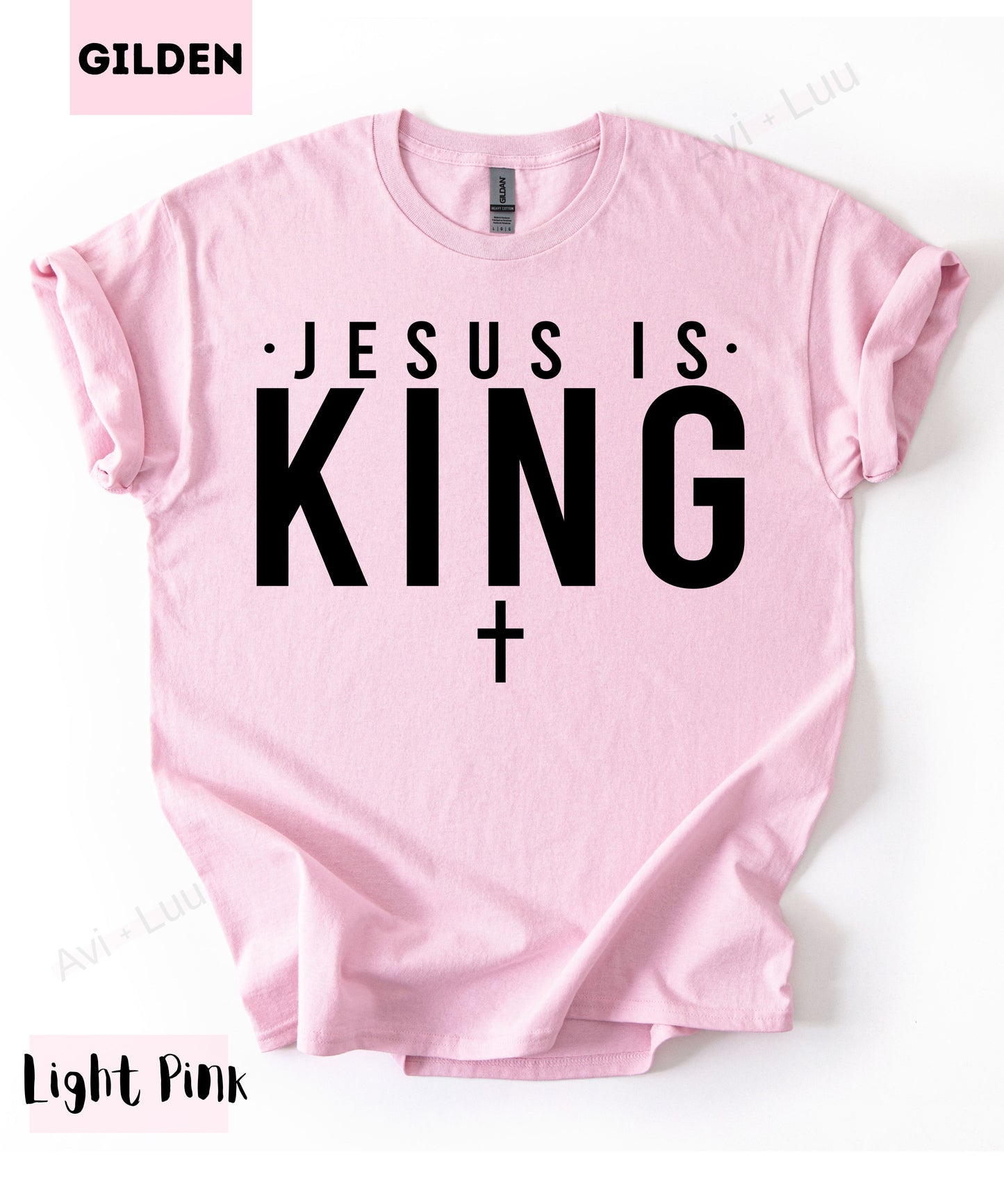 Jesus Is King | Gilden Unisex T-Shirt