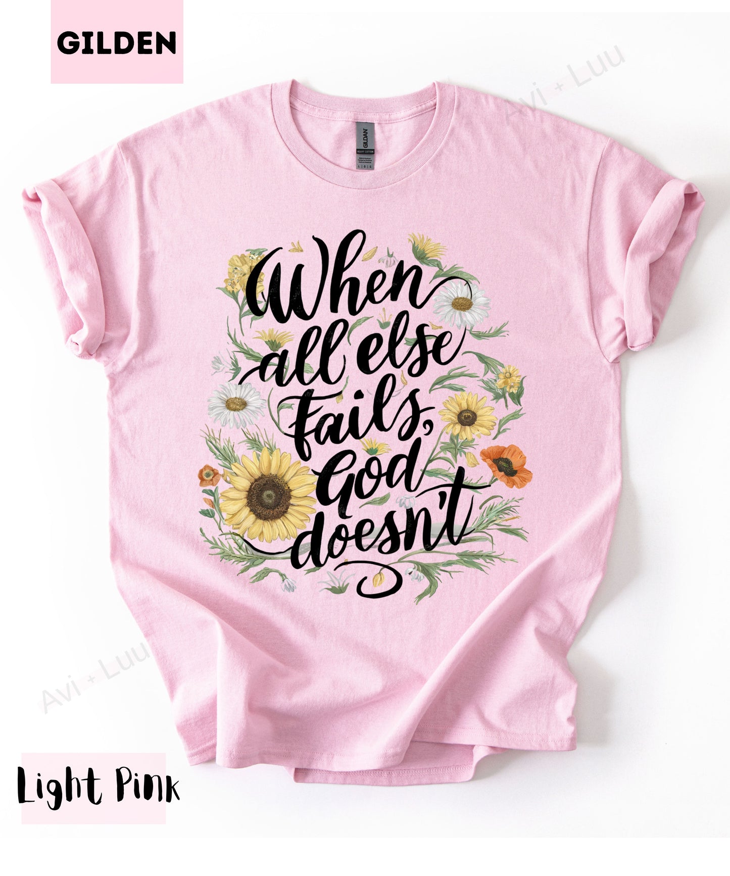 When All Else Fails | Gilden Unisex T-Shirt
