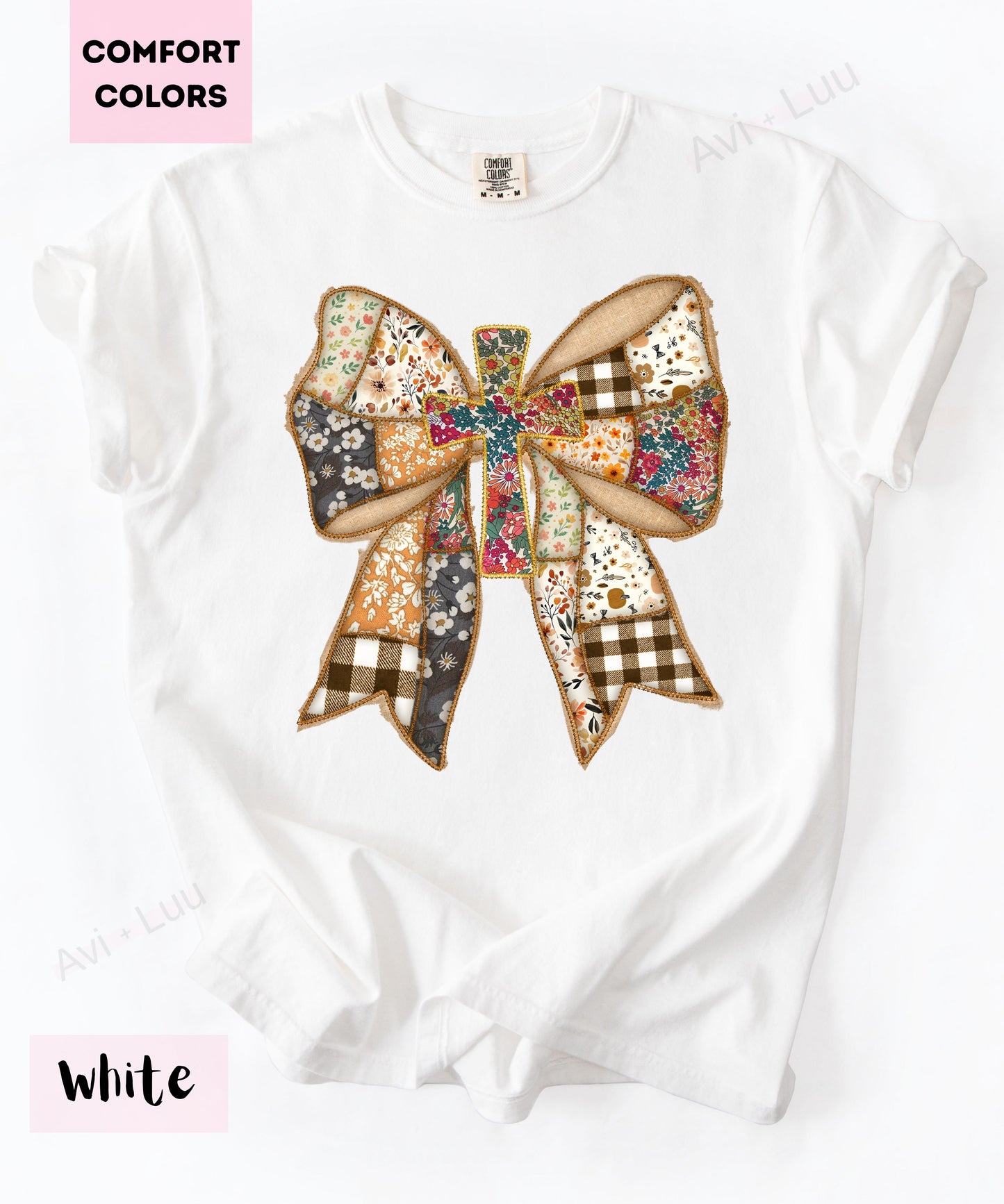 Fabric Bow | Comfort Colors Unisex T-Shirt