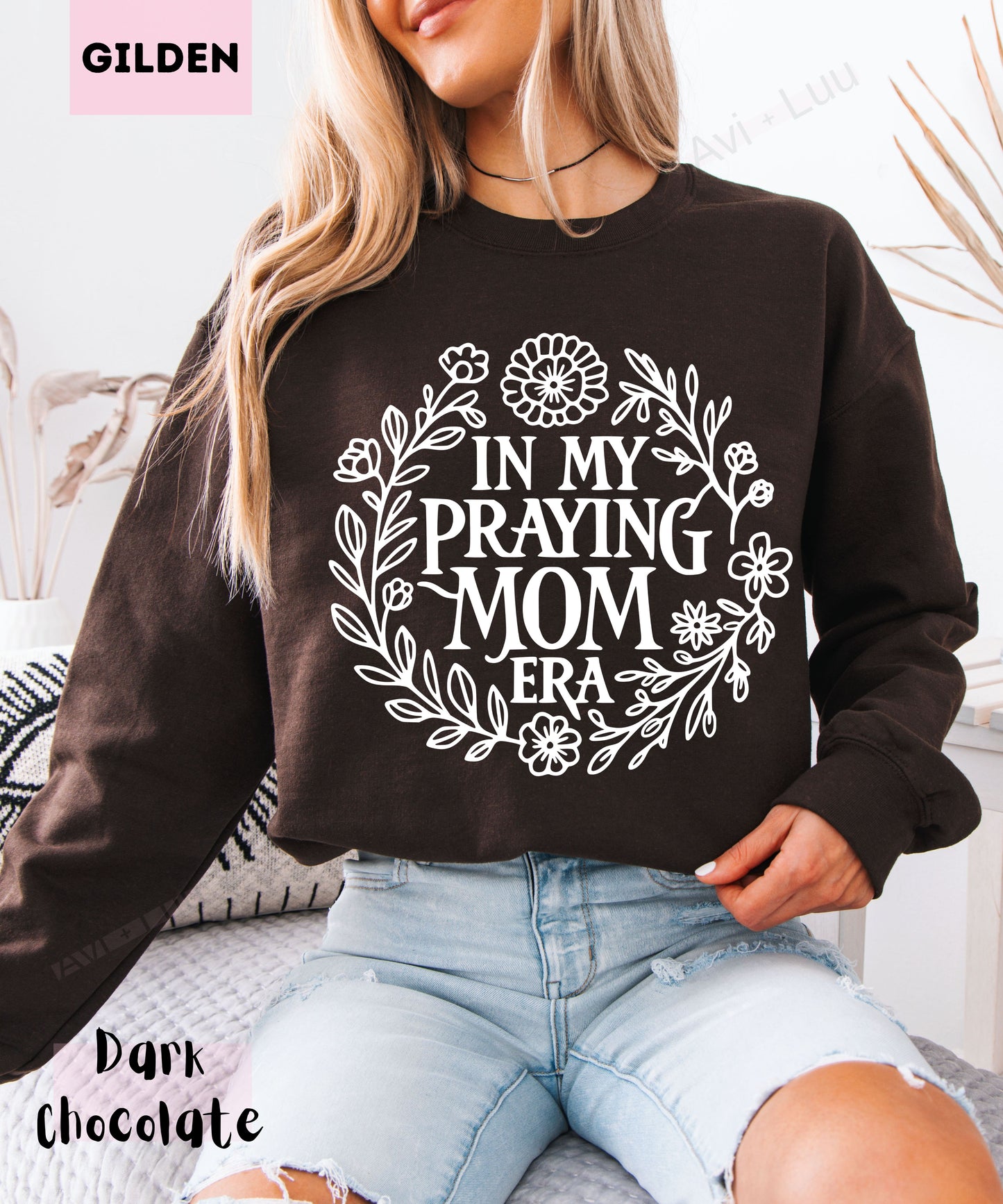 In My Praying Mom Era | Gilden Unisex Sweatshirt