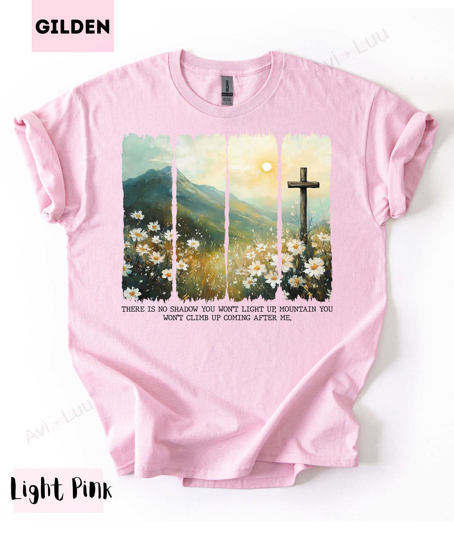 There Is No Shadow | Gilden Unisex T-Shirt