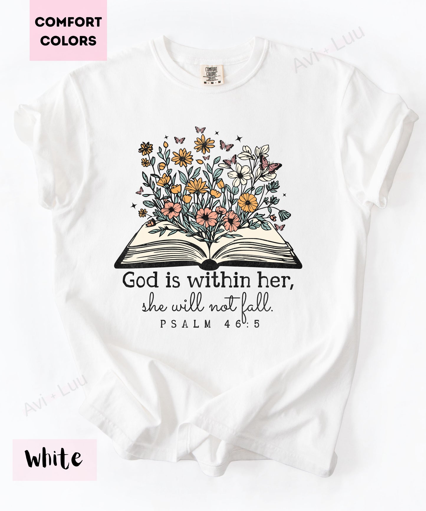 God Is Within Her | Comfort Colors Unisex T-Shirt