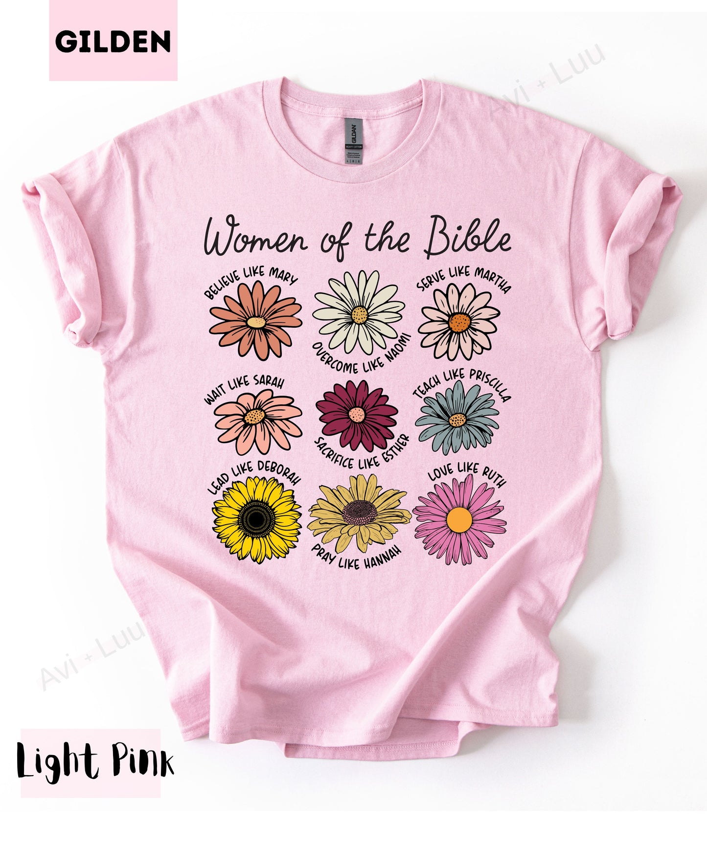 Women Of the Bible | Gilden Unisex T-Shirt