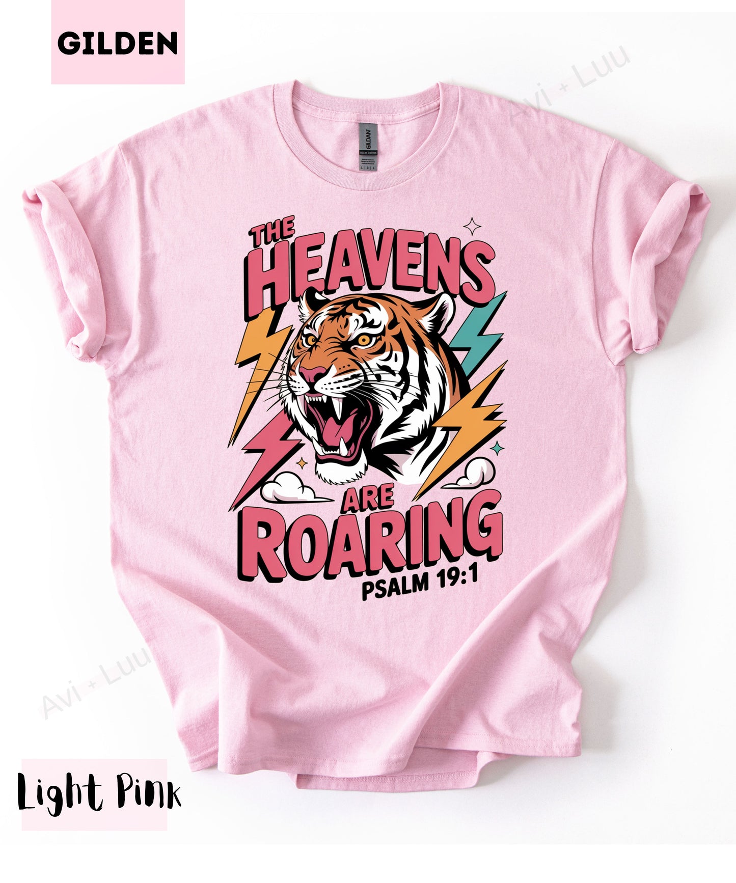 The Heavens Are Roaring | Gilden Unisex T-Shirt