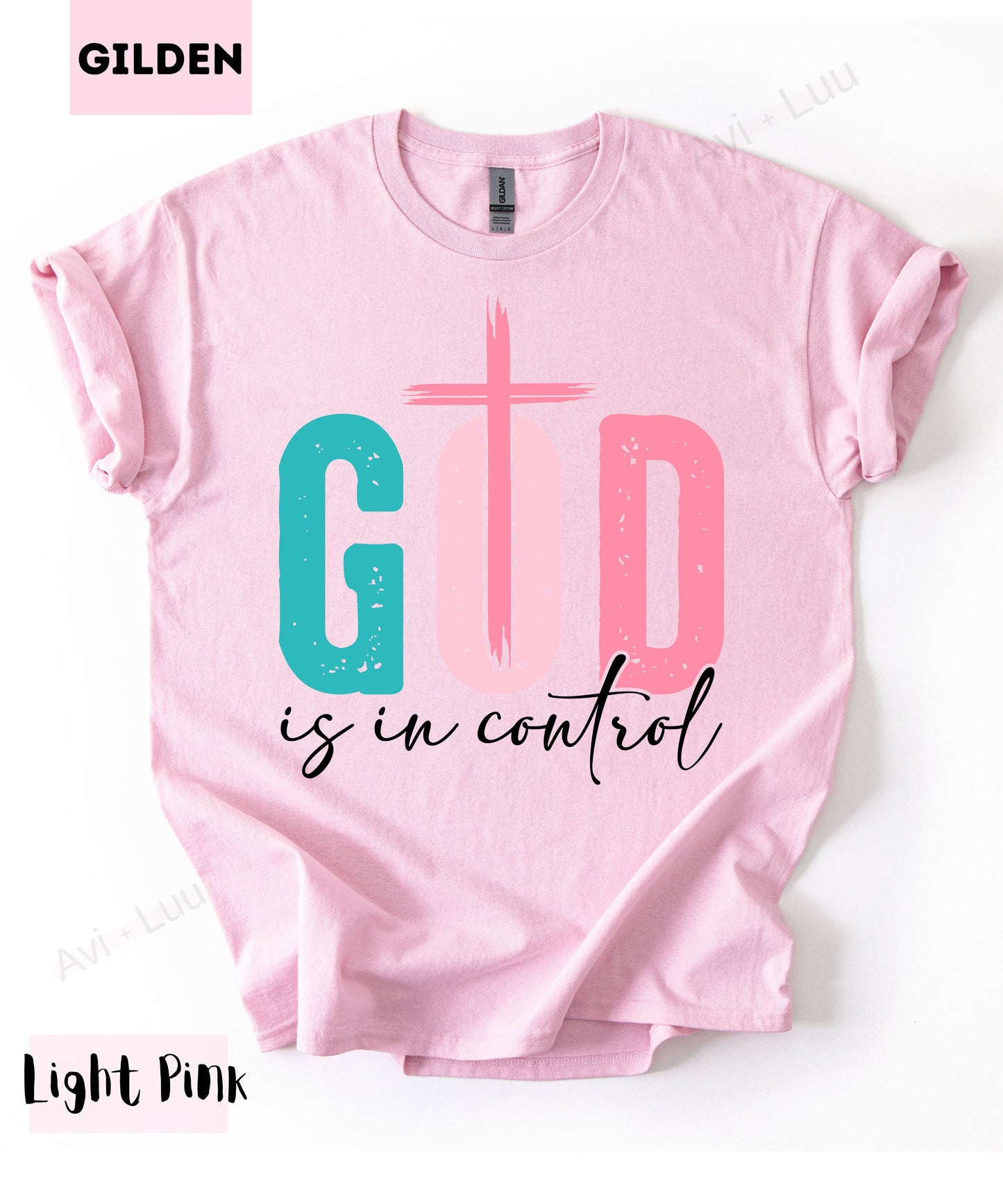 God Is In Control | Gilden Unisex T-Shirt