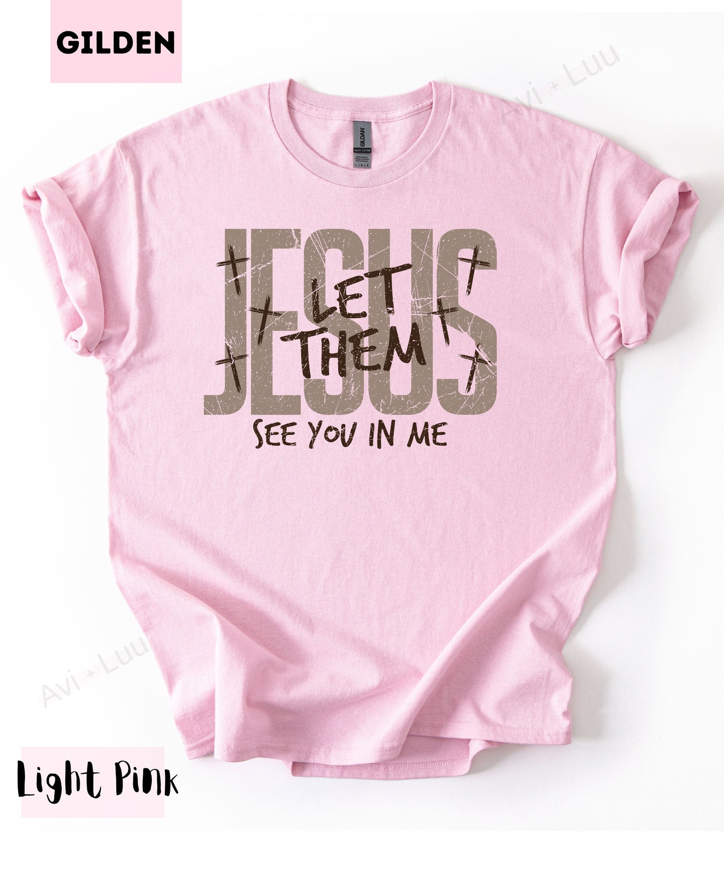 Jesus Let Them | Gilden Unisex T-Shirt
