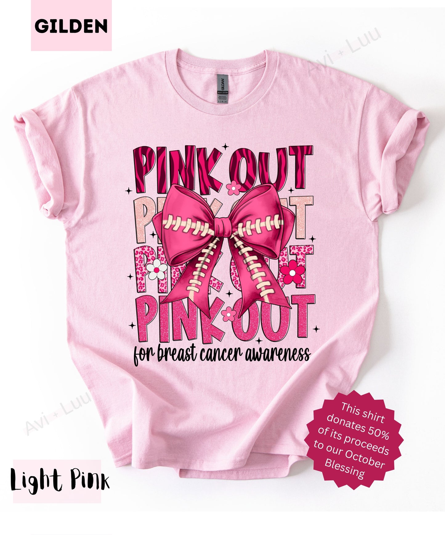 Pink Out | Gilden Unisex T-Shirt