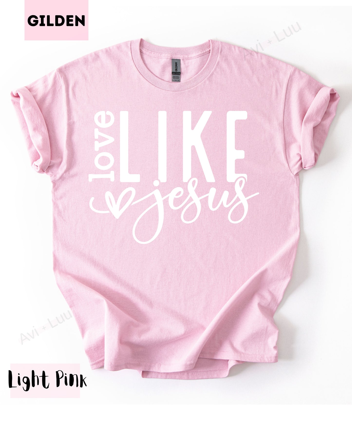 Love Like Jesus Heart | Gilden Unisex T-Shirt