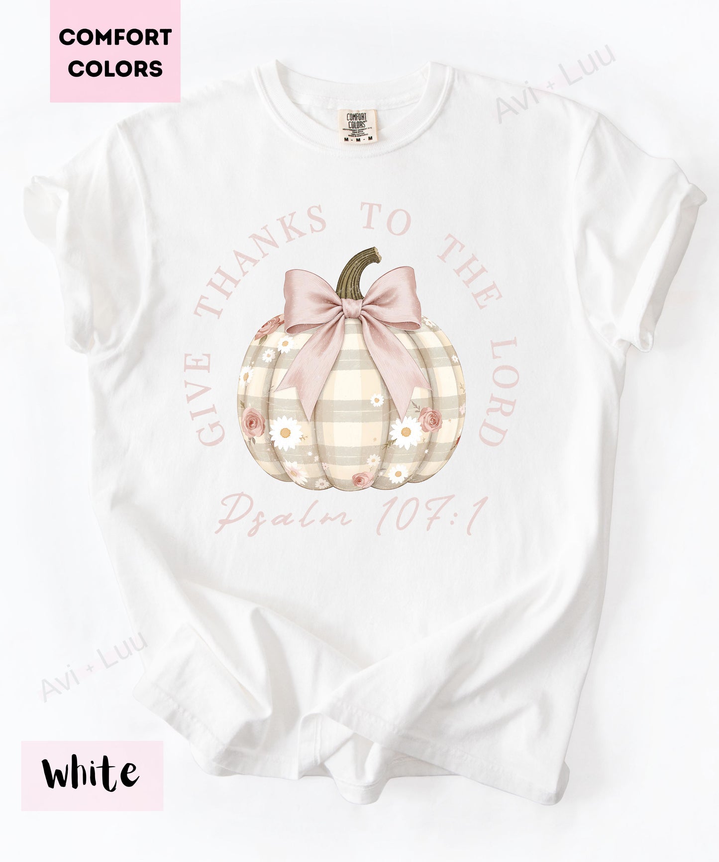 Give Thanks To The Lord | Comfort Colors Unisex T-Shirt