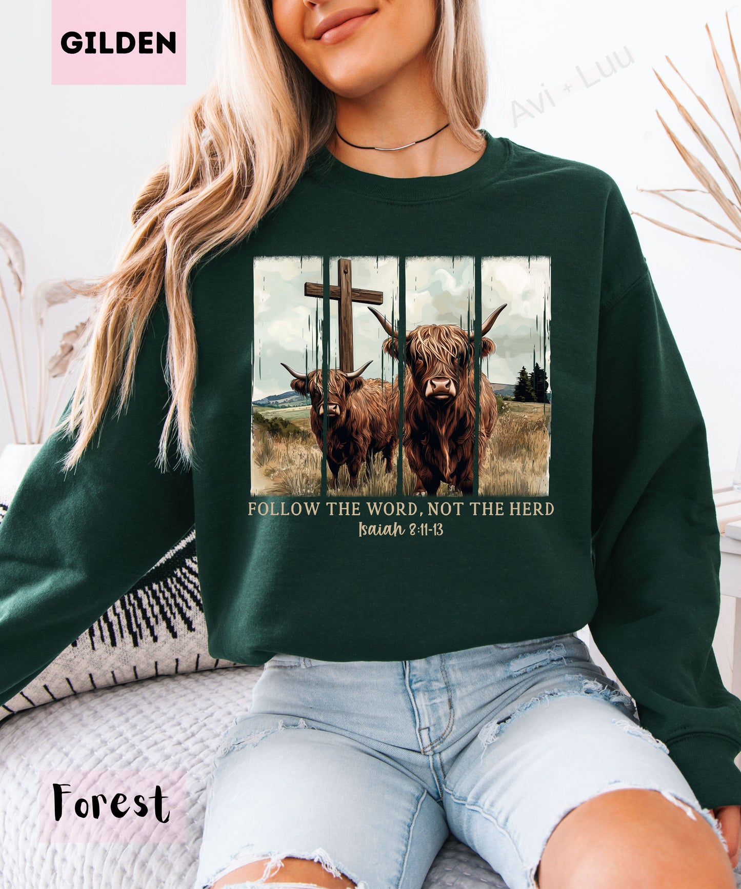 Follow The Word | Gilden Unisex Sweatshirt