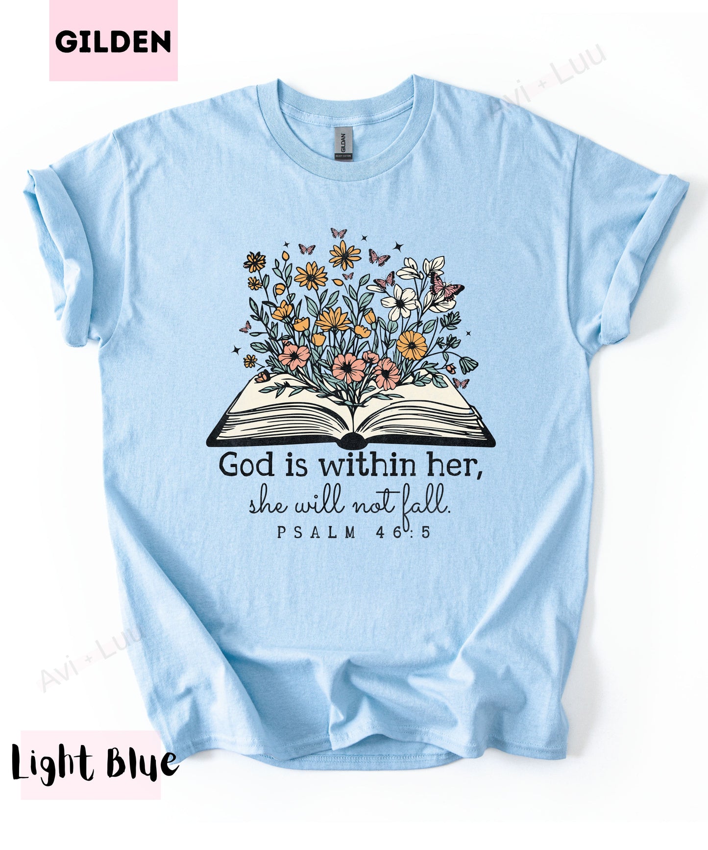 God Is Within Her | Gilden Unisex T-Shirt