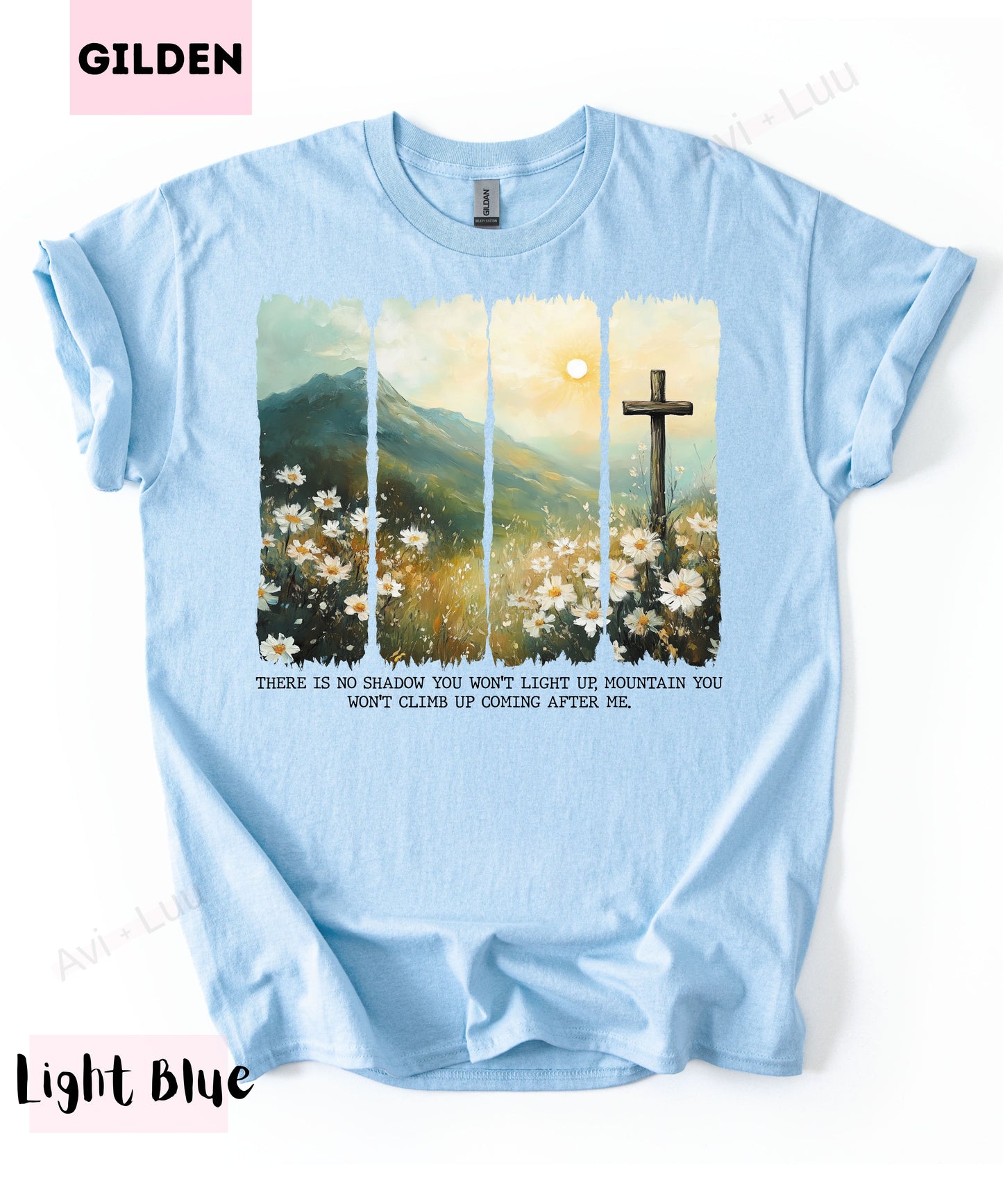 There Is No Shadow | Gilden Unisex T-Shirt