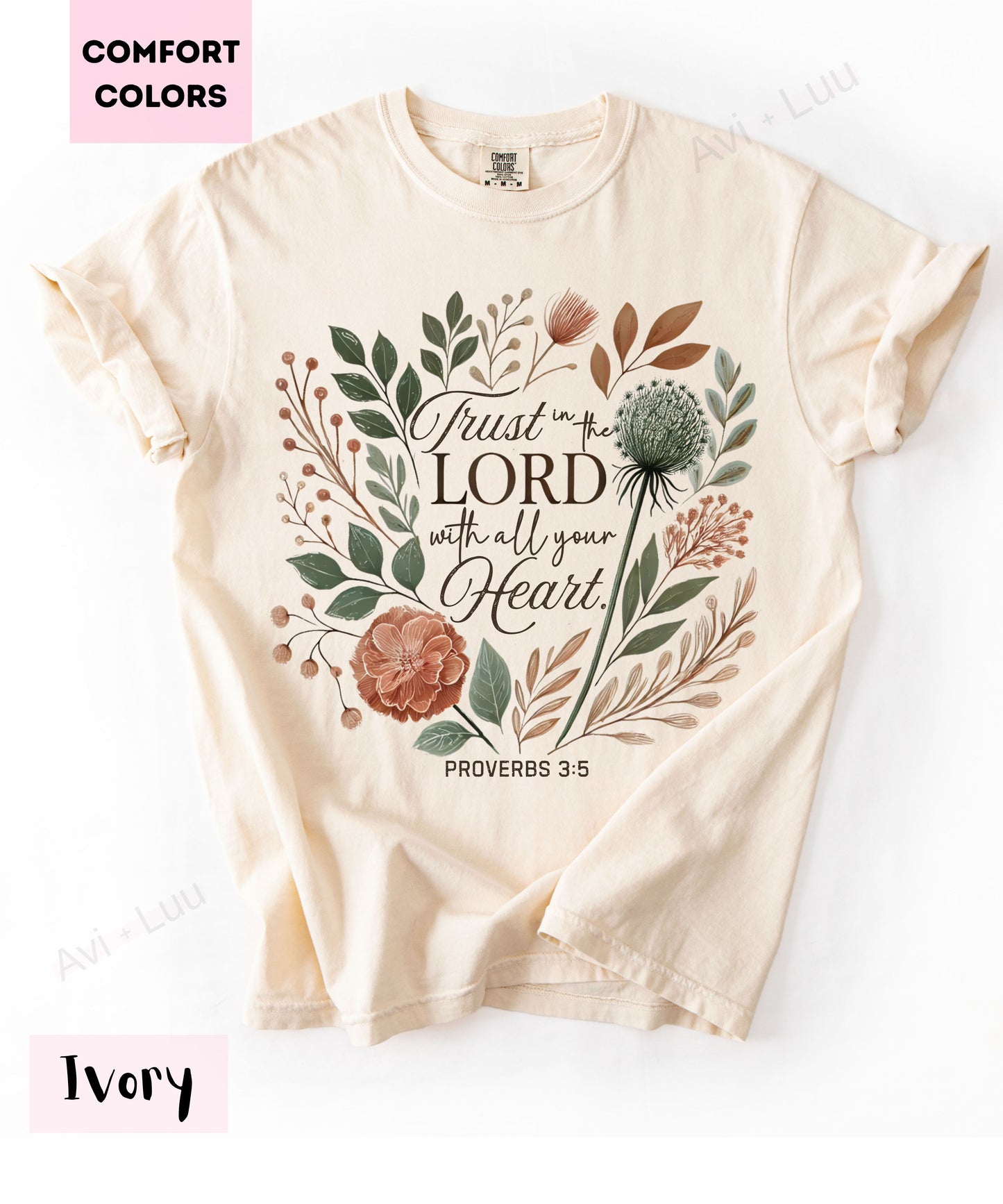 Trust In The Lord | Comfort Colors Unisex T-Shirt