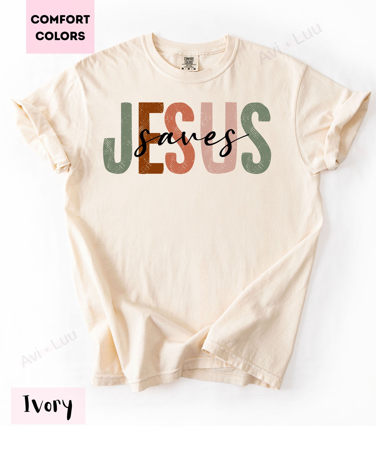Jesus Saves | Comfort Colors Unisex T-Shirt
