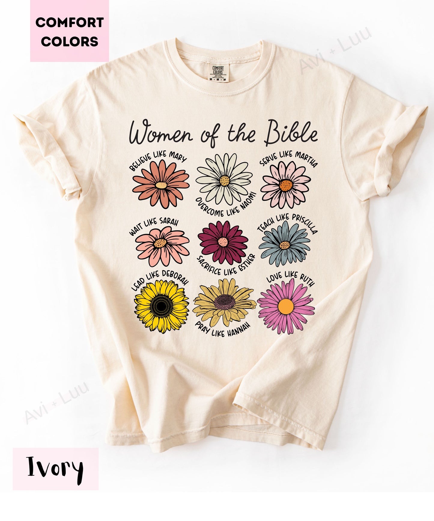 Women Of the Bible | Comfort Colors Unisex T-Shirt