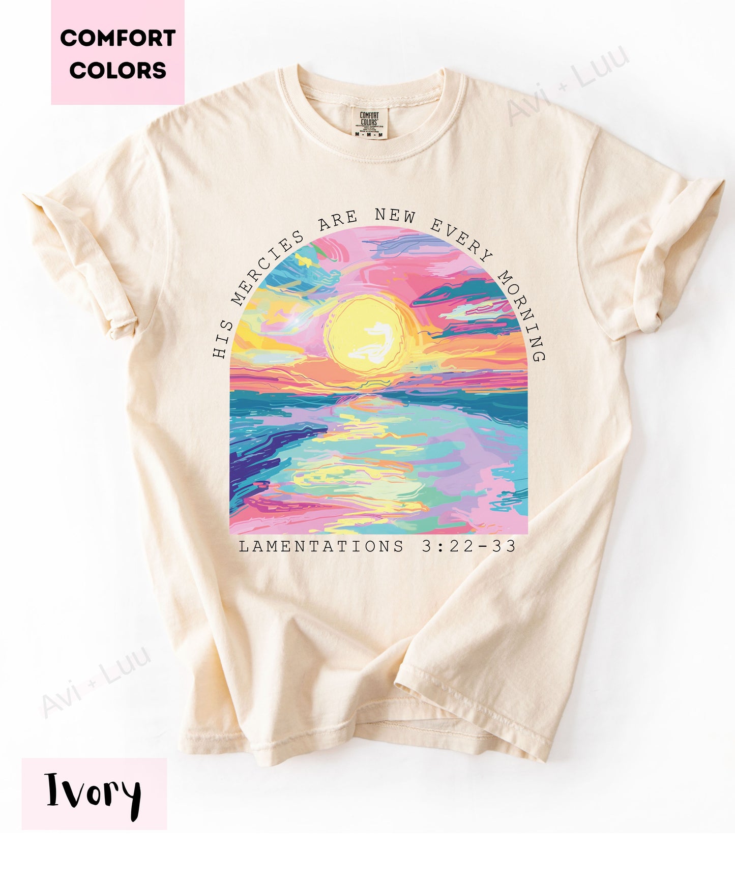 Colorful Sunset | Comfort Colors Unisex T-Shirt