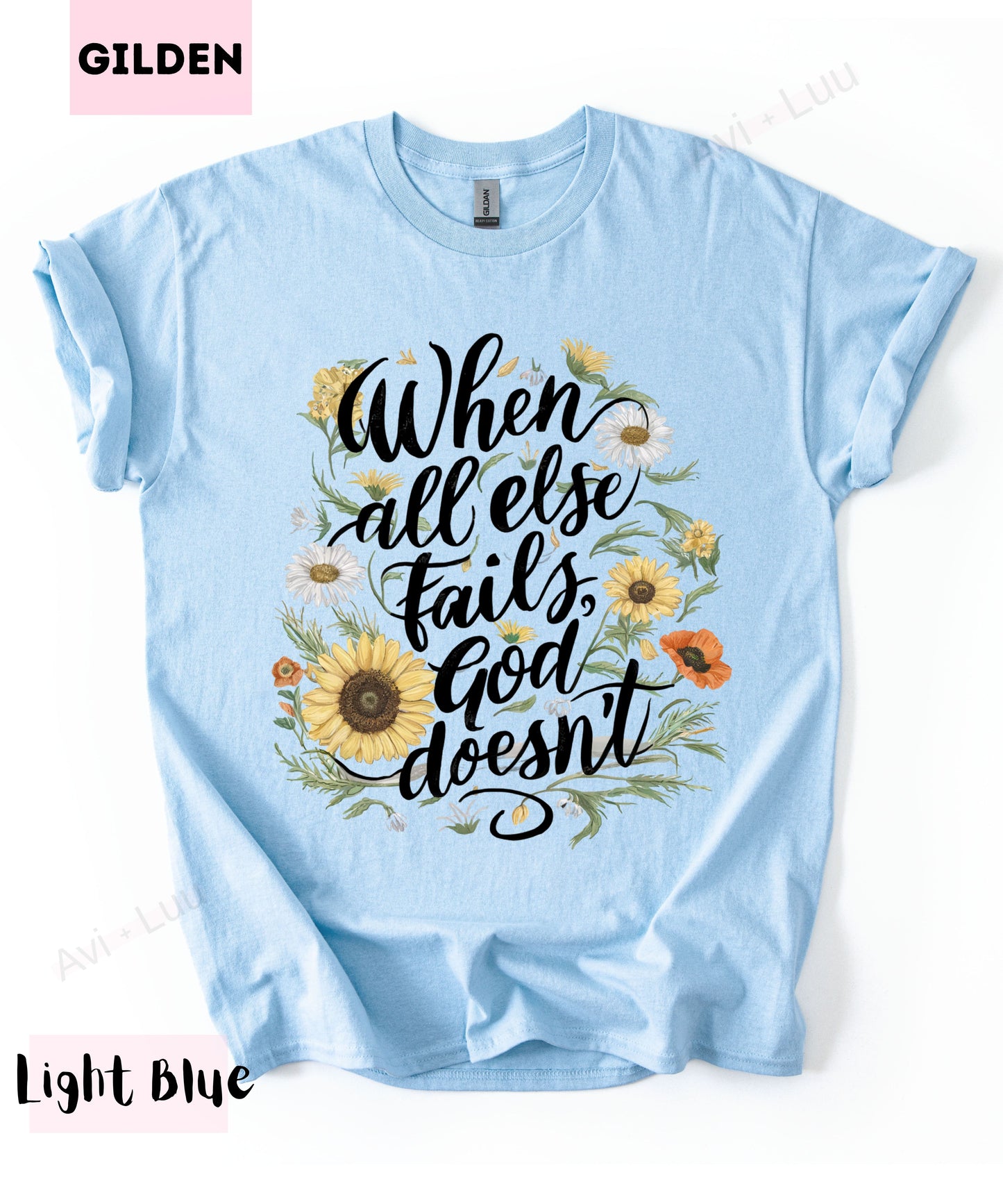 When All Else Fails | Gilden Unisex T-Shirt