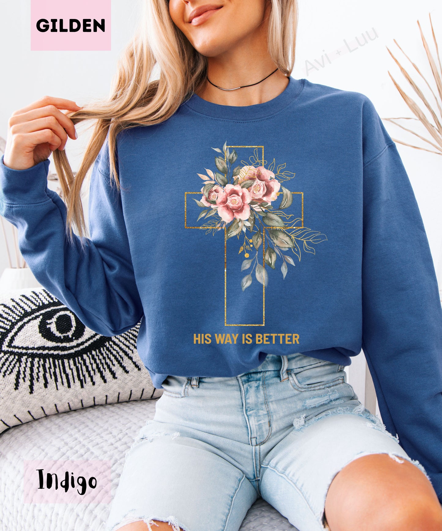 His Way Is Better | Gilden Unisex Sweatshirt