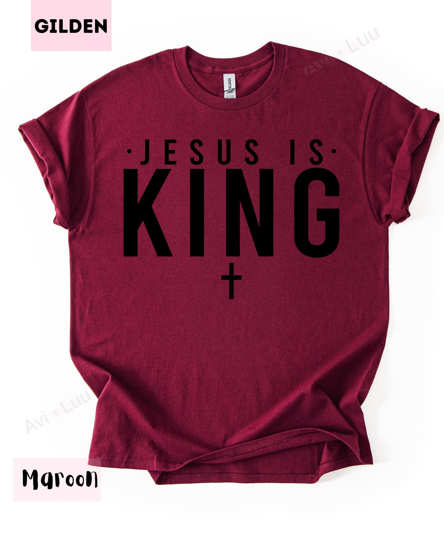Jesus Is King | Gilden Unisex T-Shirt