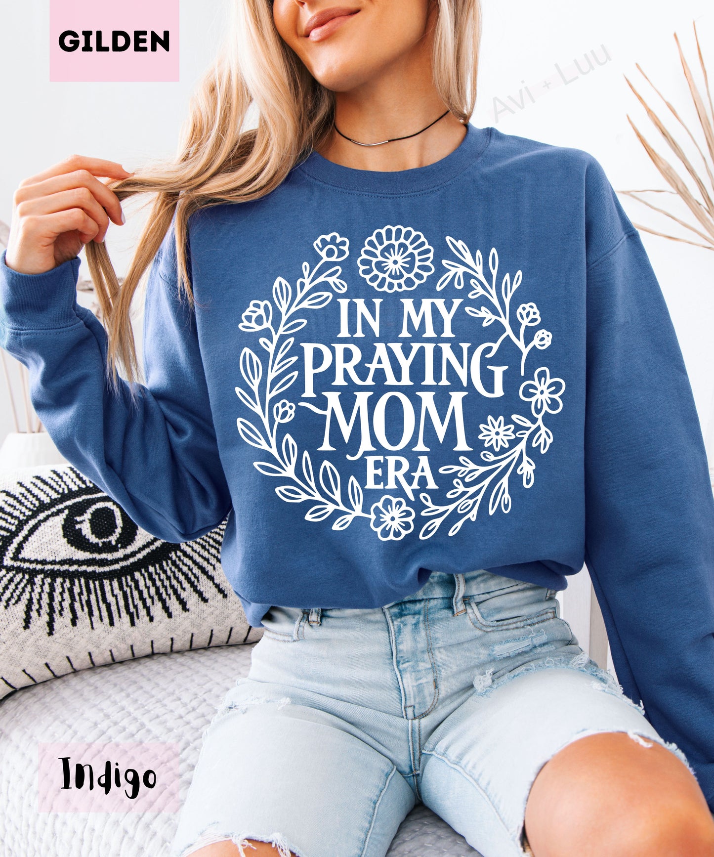 In My Praying Mom Era | Gilden Unisex Sweatshirt