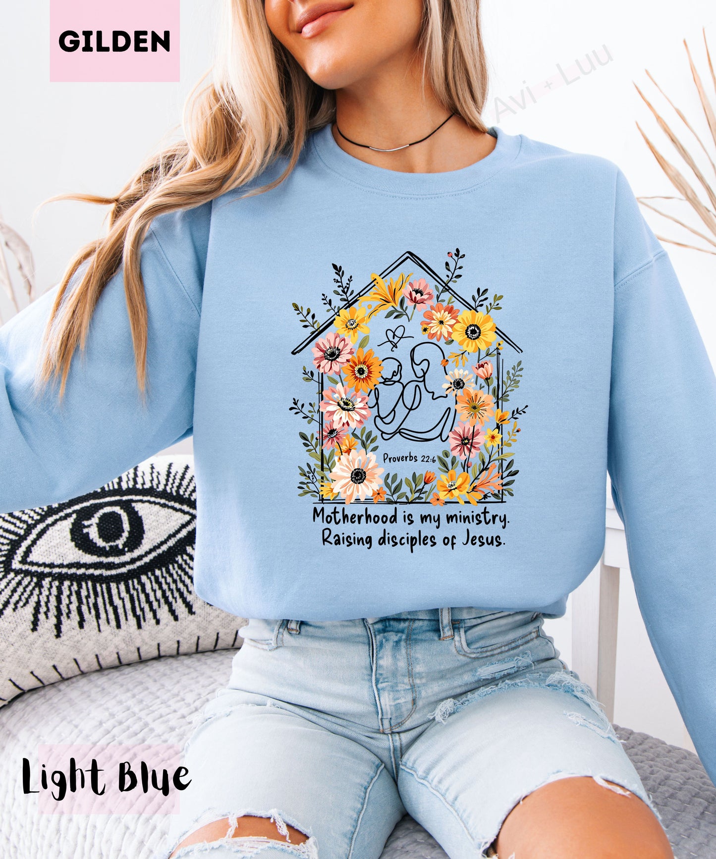 Motherhood | Gilden Unisex Sweatshirt