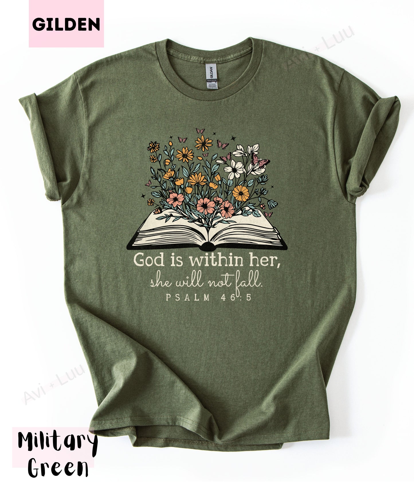 God Is Within Her | Gilden Unisex T-Shirt