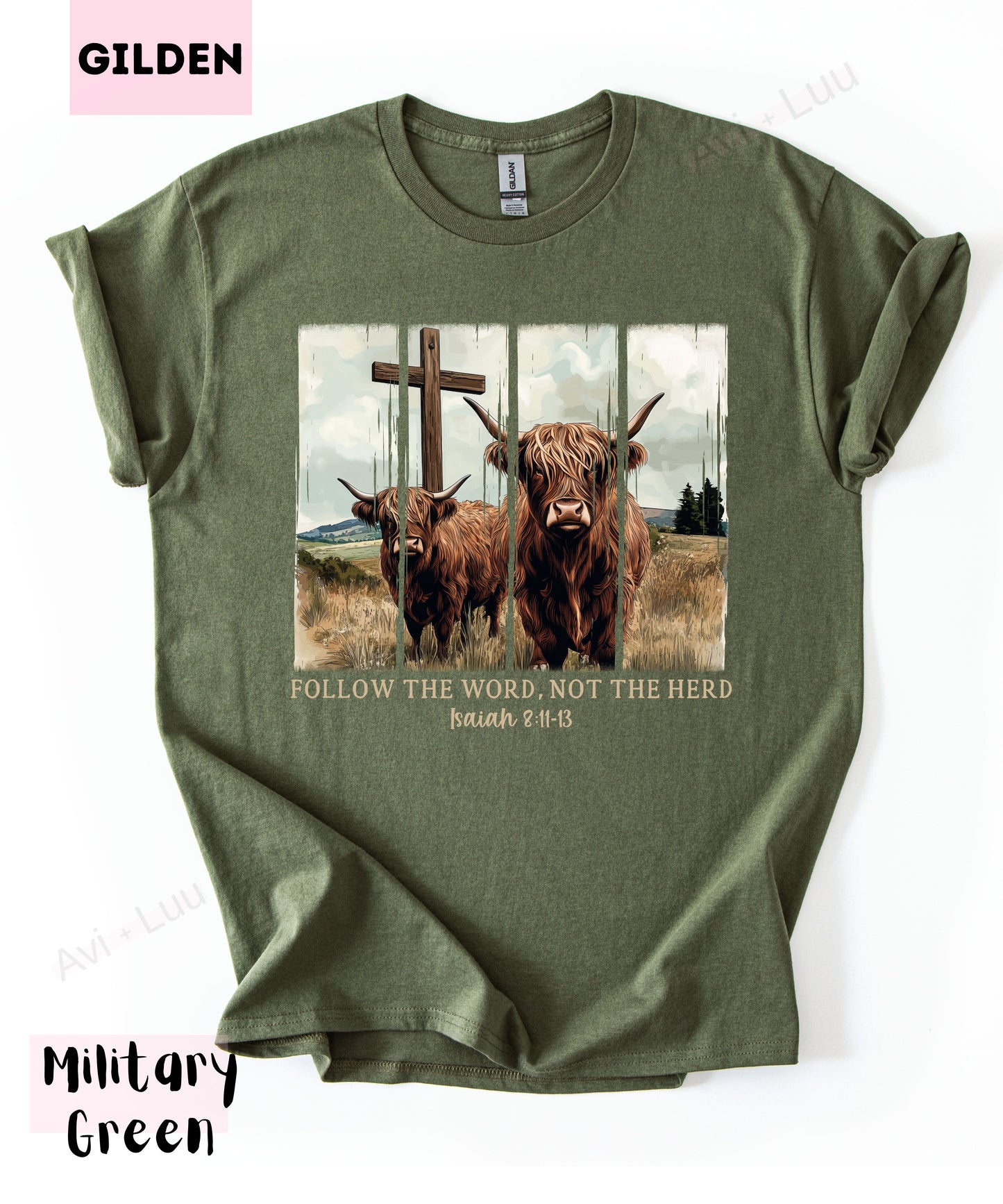 Follow The Word | Gilden Unisex T-Shirt