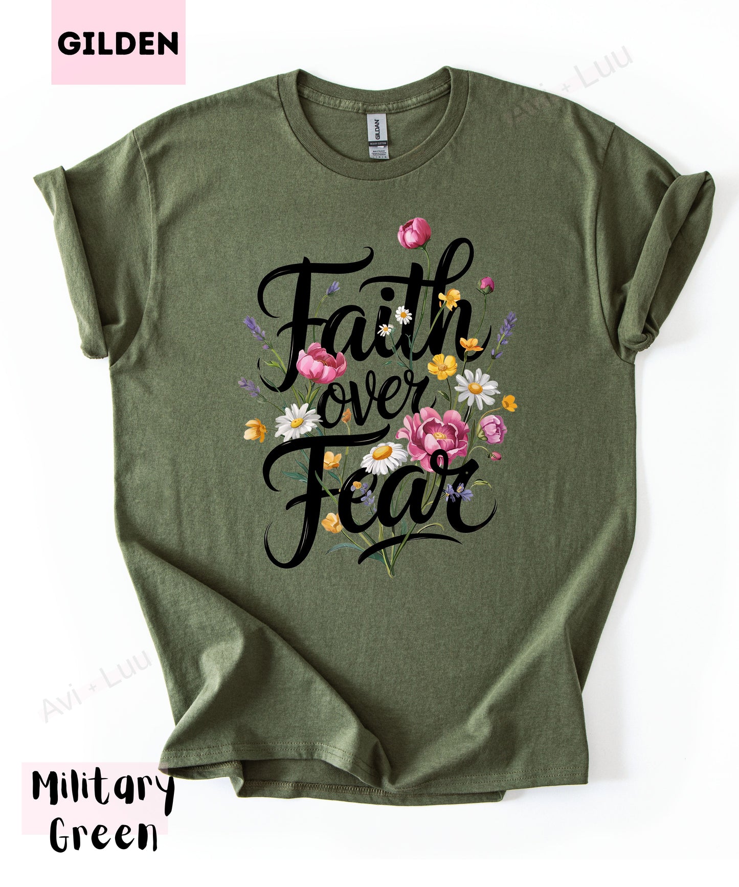 Faith Over Fear | Gilden Unisex T-Shirt