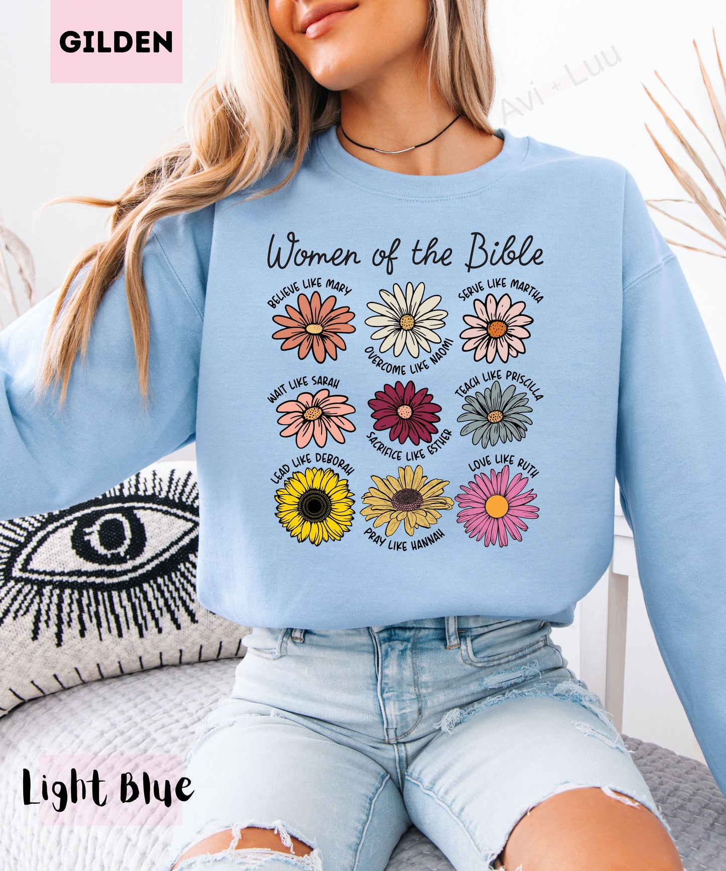 Women Of the Bible | Gilden Unisex Sweatshirt