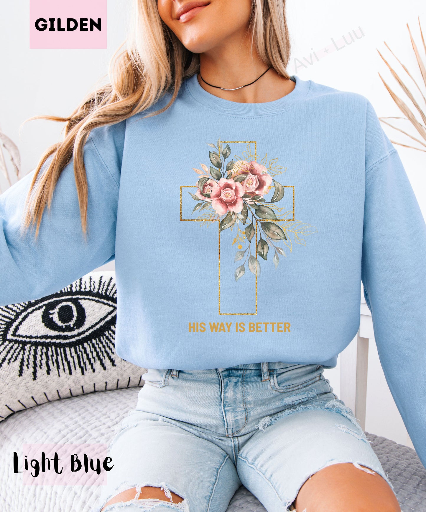 His Way Is Better | Gilden Unisex Sweatshirt